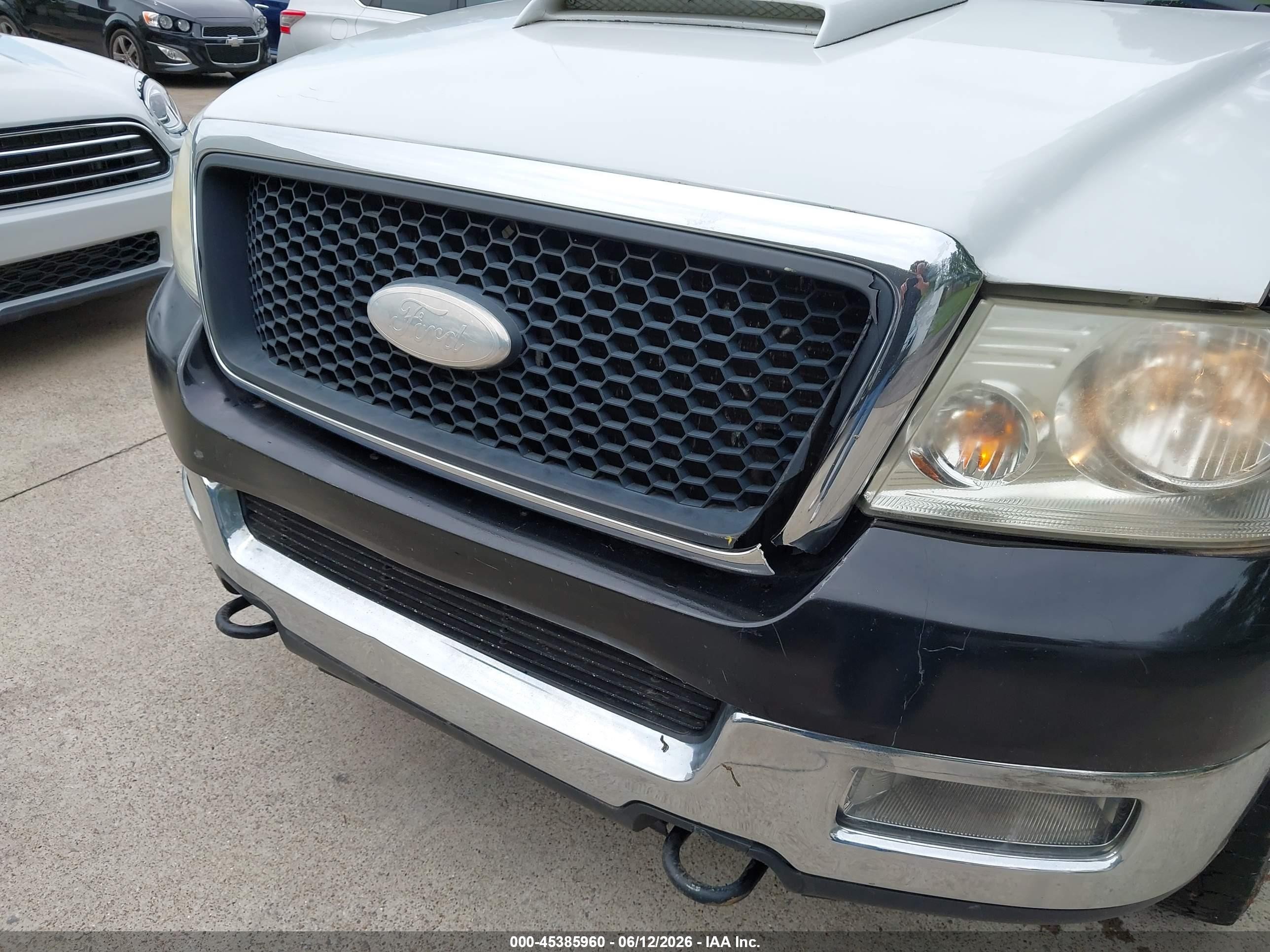 2007 Ford F-150   White vin: 1FTPW14V87FB70106
