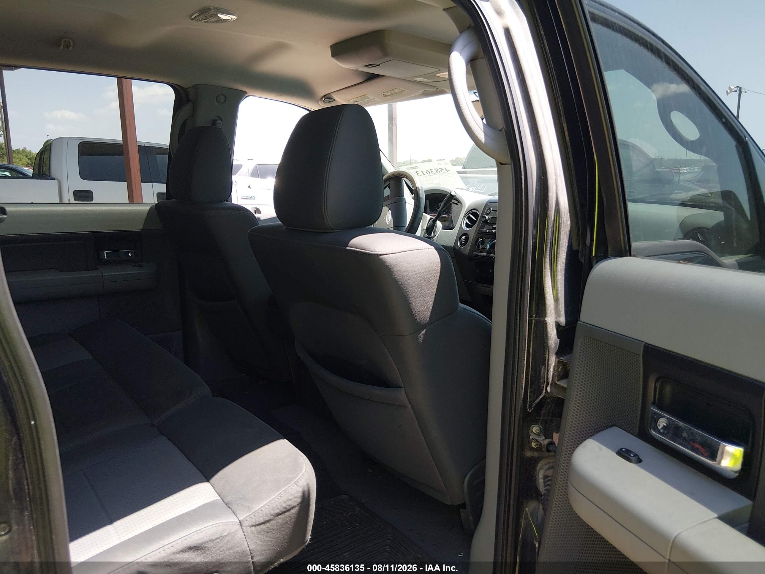 2007 Ford F-150 Fx4/lariat/xlt Black vin: 1FTPW14V87FB80392