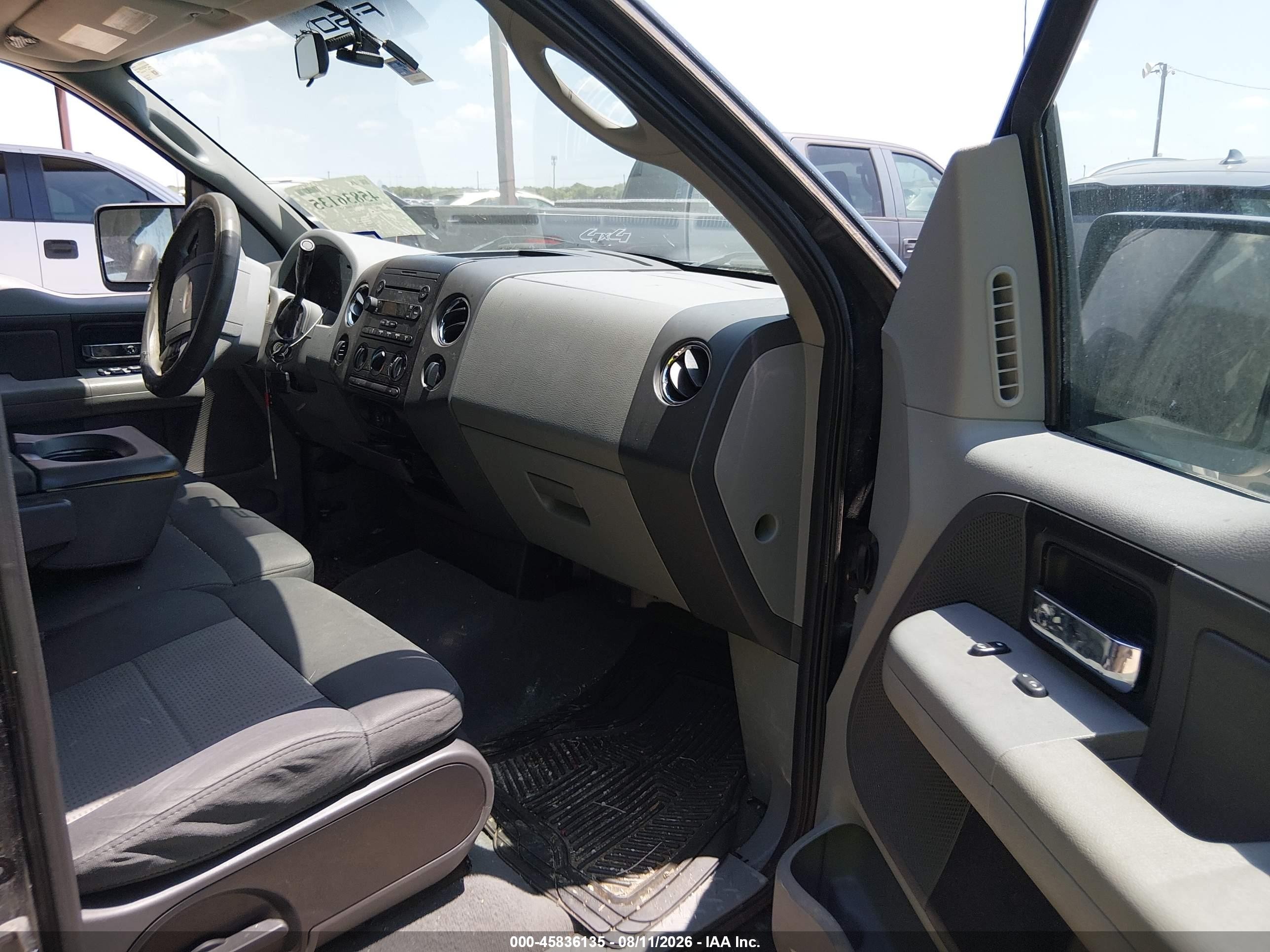 2007 Ford F-150 Fx4/lariat/xlt Black vin: 1FTPW14V87FB80392