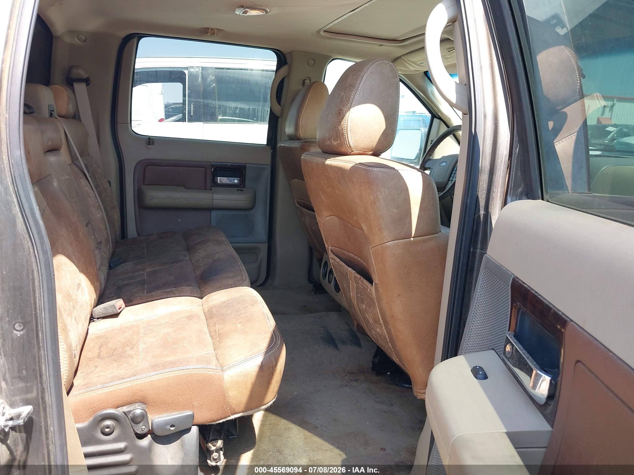 2007 Ford F-150 Fx4/lariat/xlt Brown vin: 1FTPW14V87KC14483