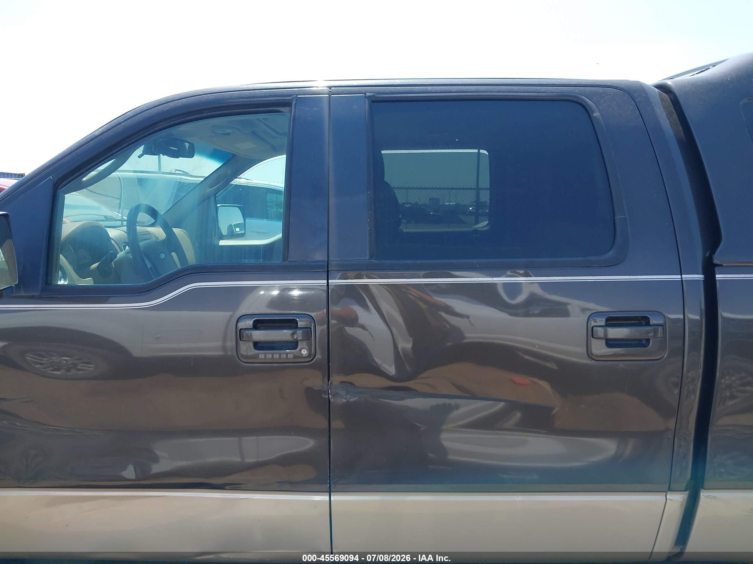 2007 Ford F-150 Fx4/lariat/xlt Brown vin: 1FTPW14V87KC14483