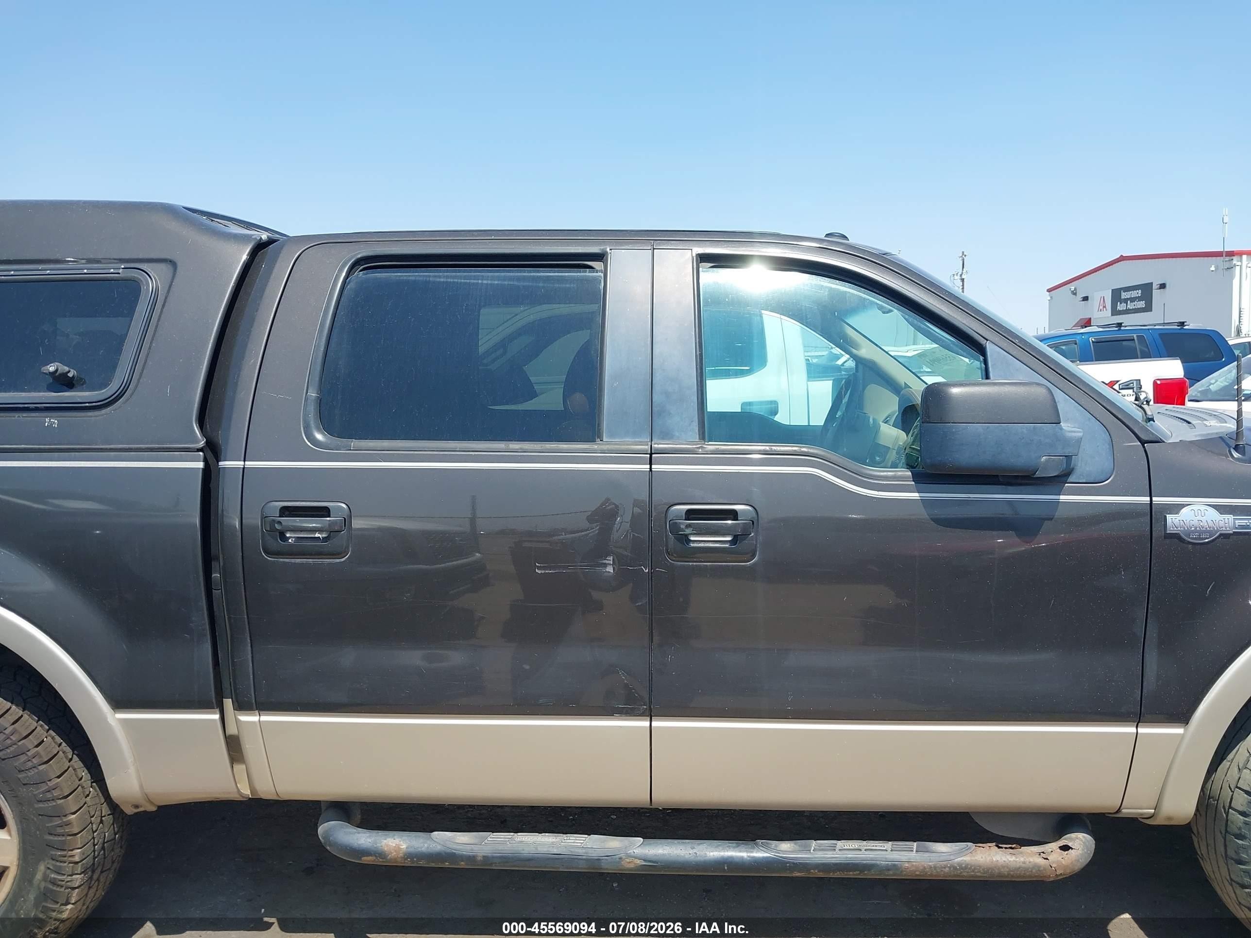 2007 Ford F-150 Fx4/lariat/xlt Brown vin: 1FTPW14V87KC14483