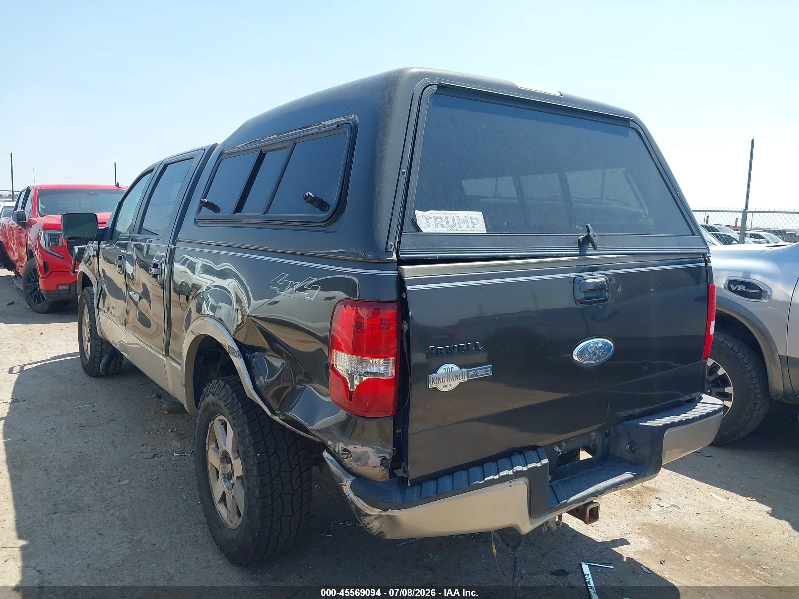 2007 Ford F-150 Fx4/lariat/xlt Brown vin: 1FTPW14V87KC14483
