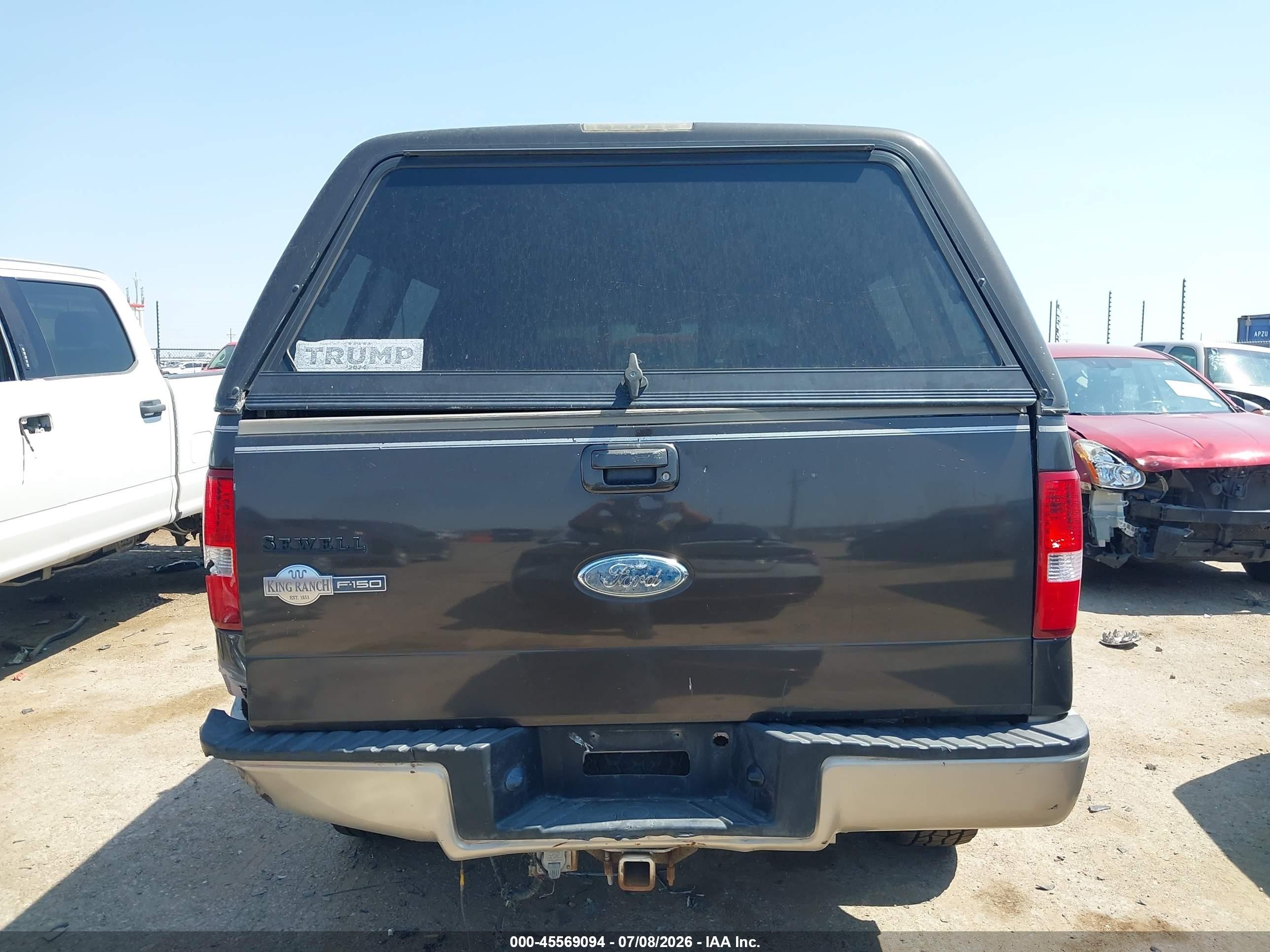 2007 Ford F-150 Fx4/lariat/xlt Brown vin: 1FTPW14V87KC14483