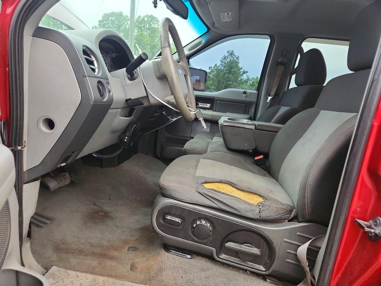 2008 Ford F150 Supercrew Burgundy vin: 1FTPW14V88FA21728