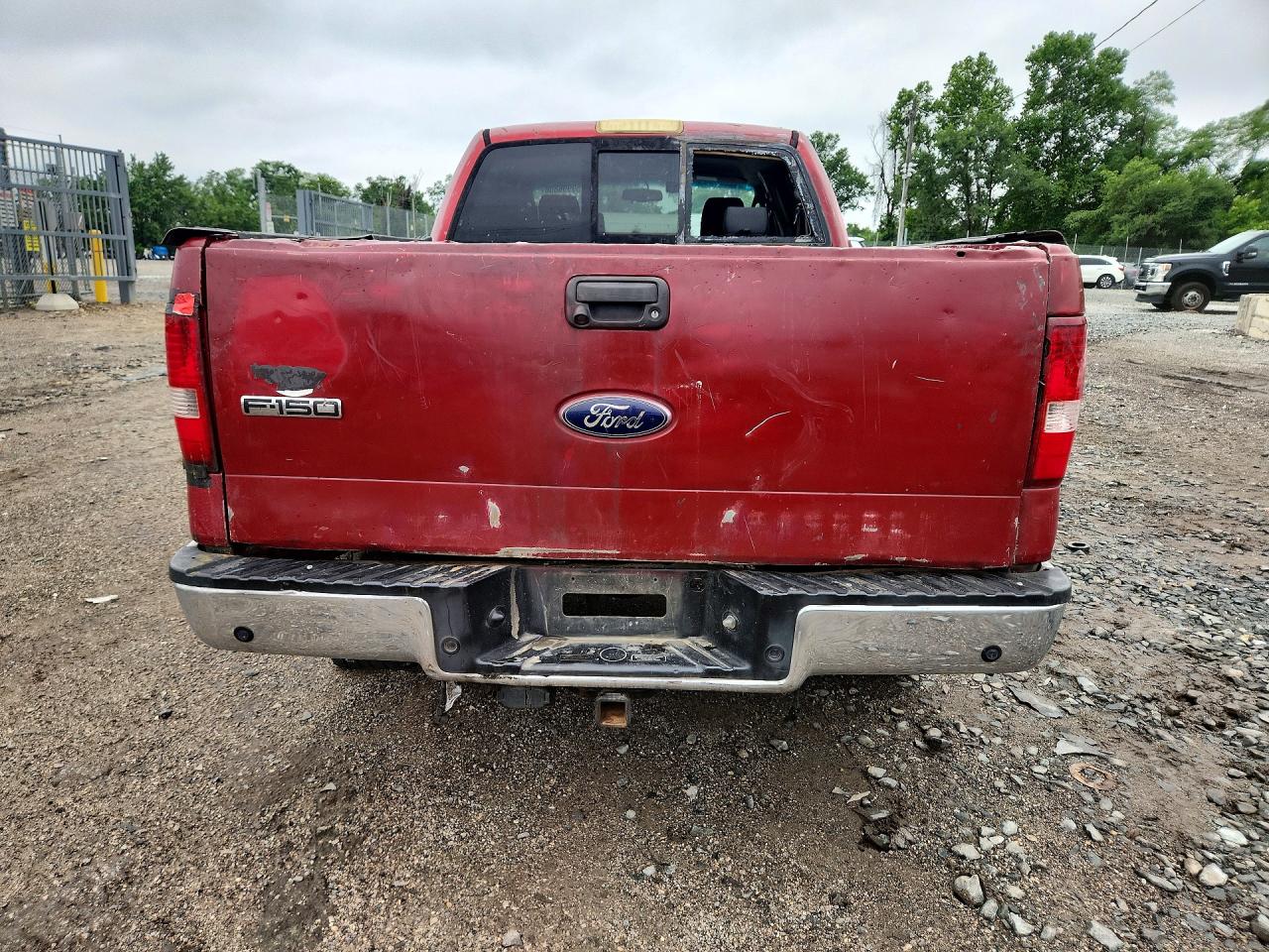 2008 Ford F150 Supercrew Burgundy vin: 1FTPW14V88FA21728