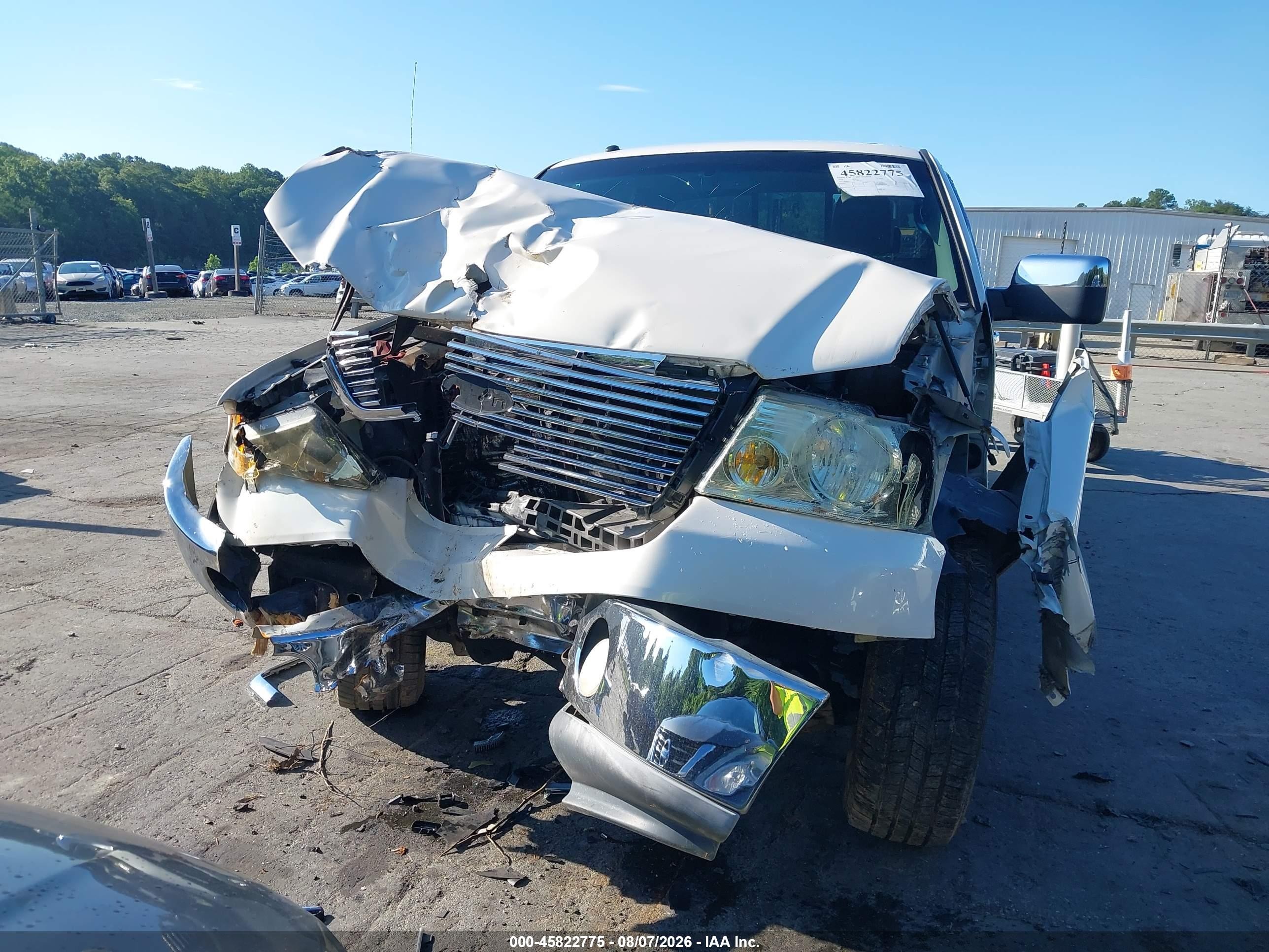 2008 Ford F-150 60th Anniversary/fx4/king Ranch/lariat/xlt White vin: 1FTPW14V88FA80729