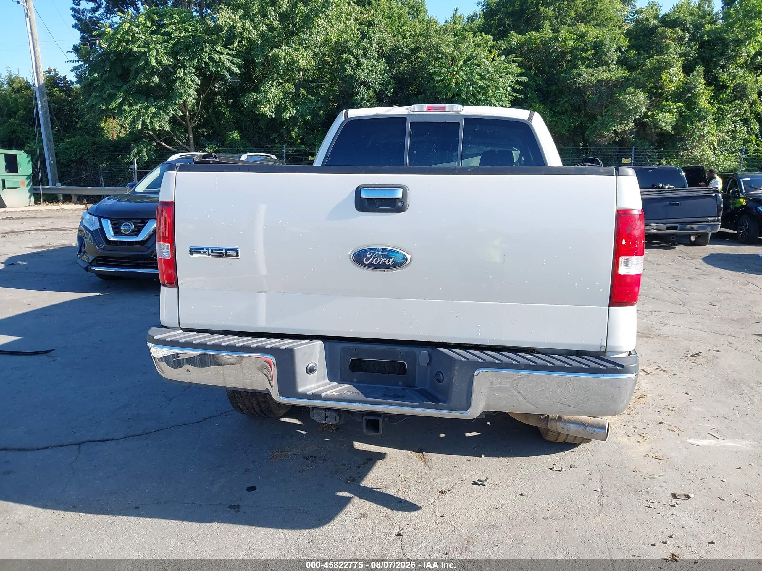 2008 Ford F-150 60th Anniversary/fx4/king Ranch/lariat/xlt White vin: 1FTPW14V88FA80729
