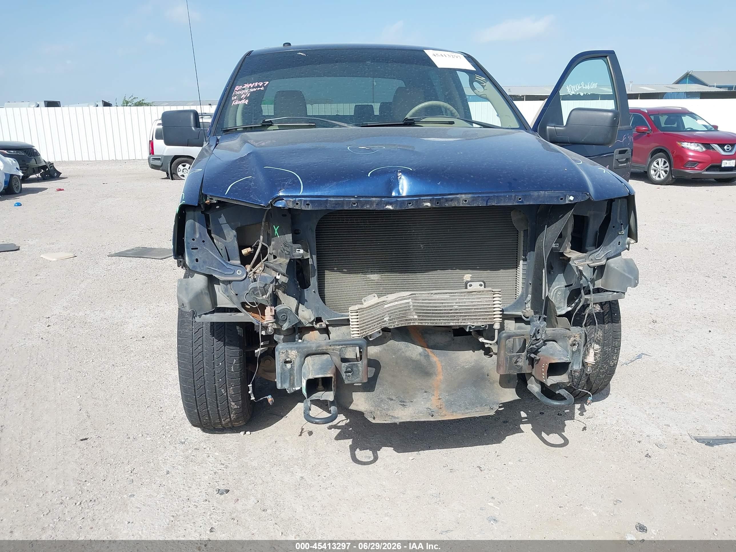 2008 Ford F-150 60th Anniversary/fx4/king Ranch/lariat/xlt Blue vin: 1FTPW14V88FB17942