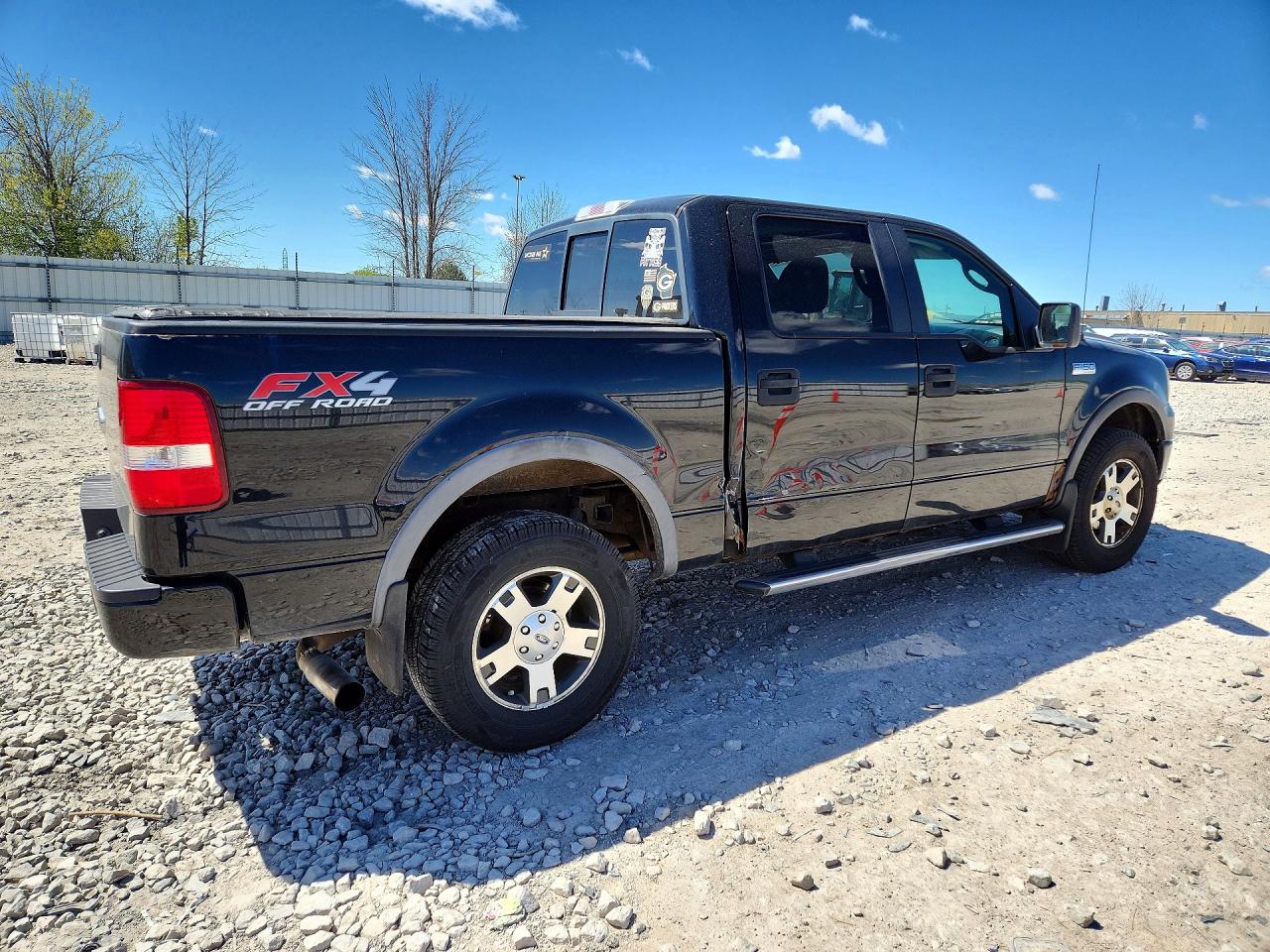 2008 Ford F150 Supercrew Black vin: 1FTPW14V88FB87585
