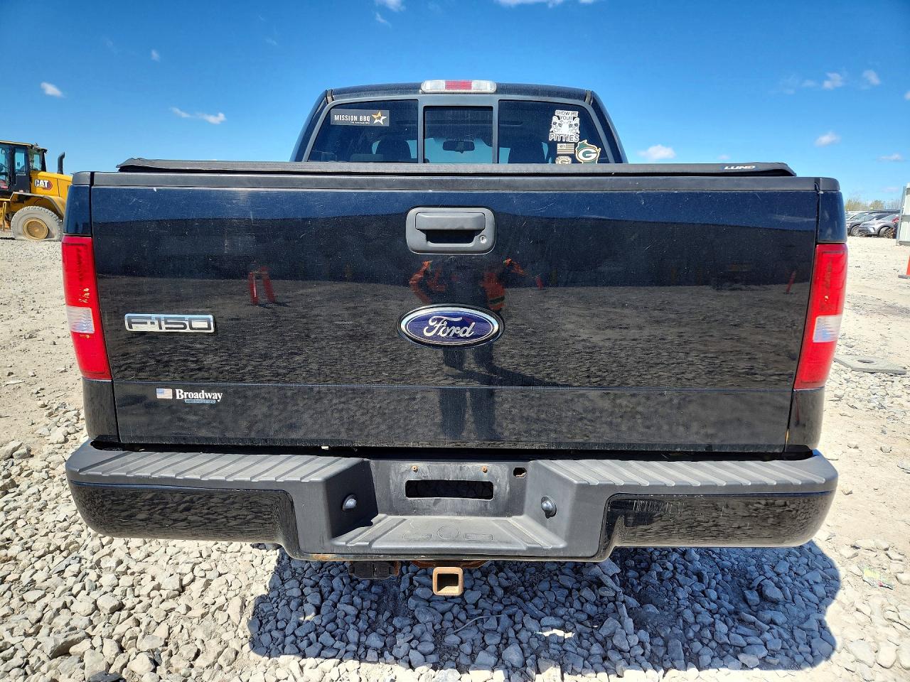 2008 Ford F150 Supercrew Black vin: 1FTPW14V88FB87585