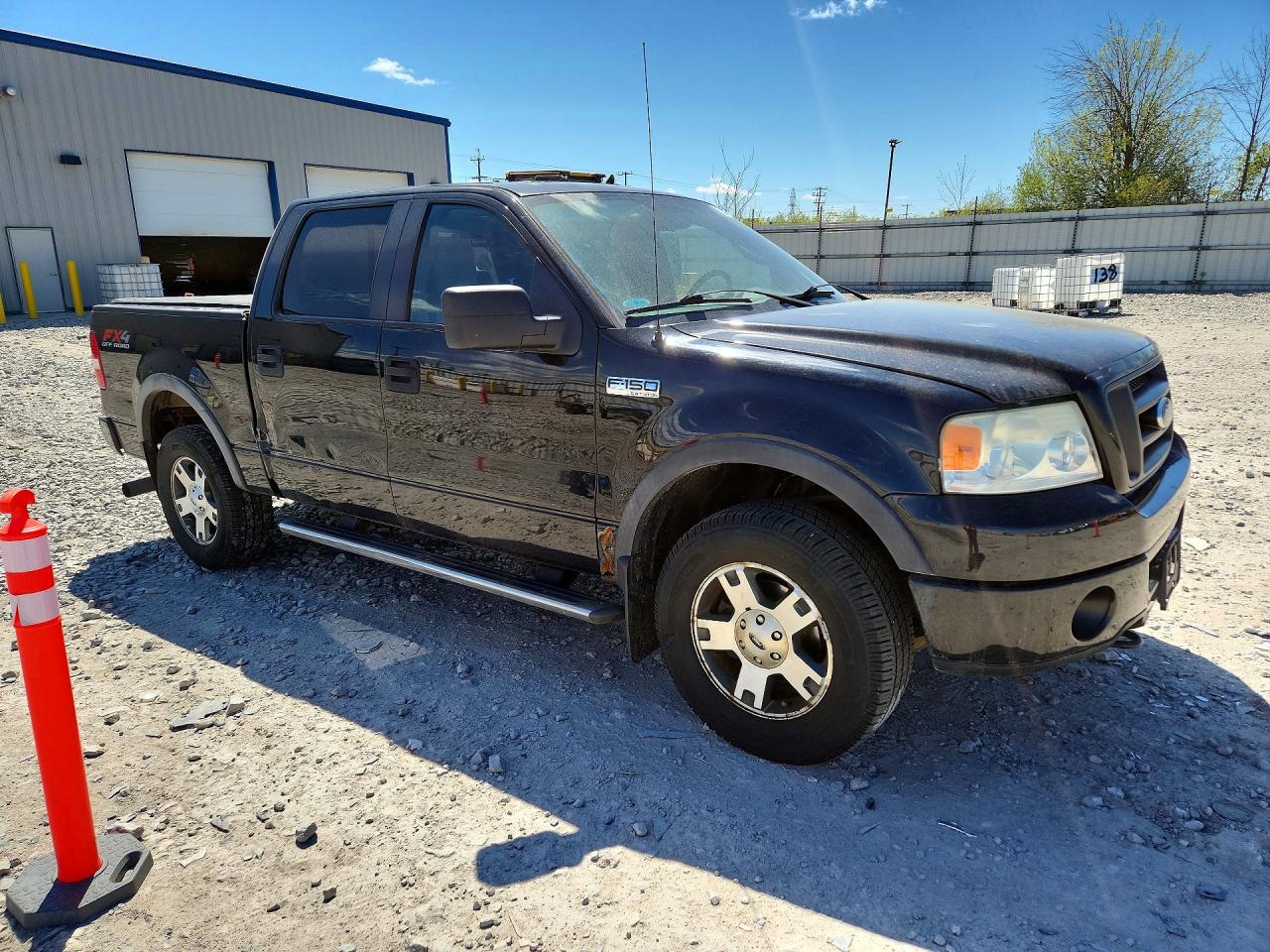 2008 Ford F150 Supercrew Black vin: 1FTPW14V88FB87585