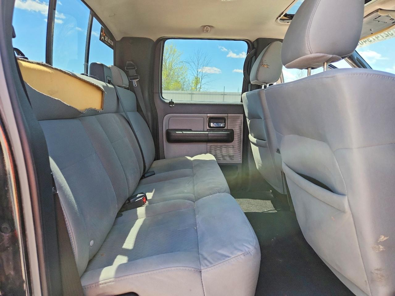 2008 Ford F150 Supercrew Black vin: 1FTPW14V88FB87585
