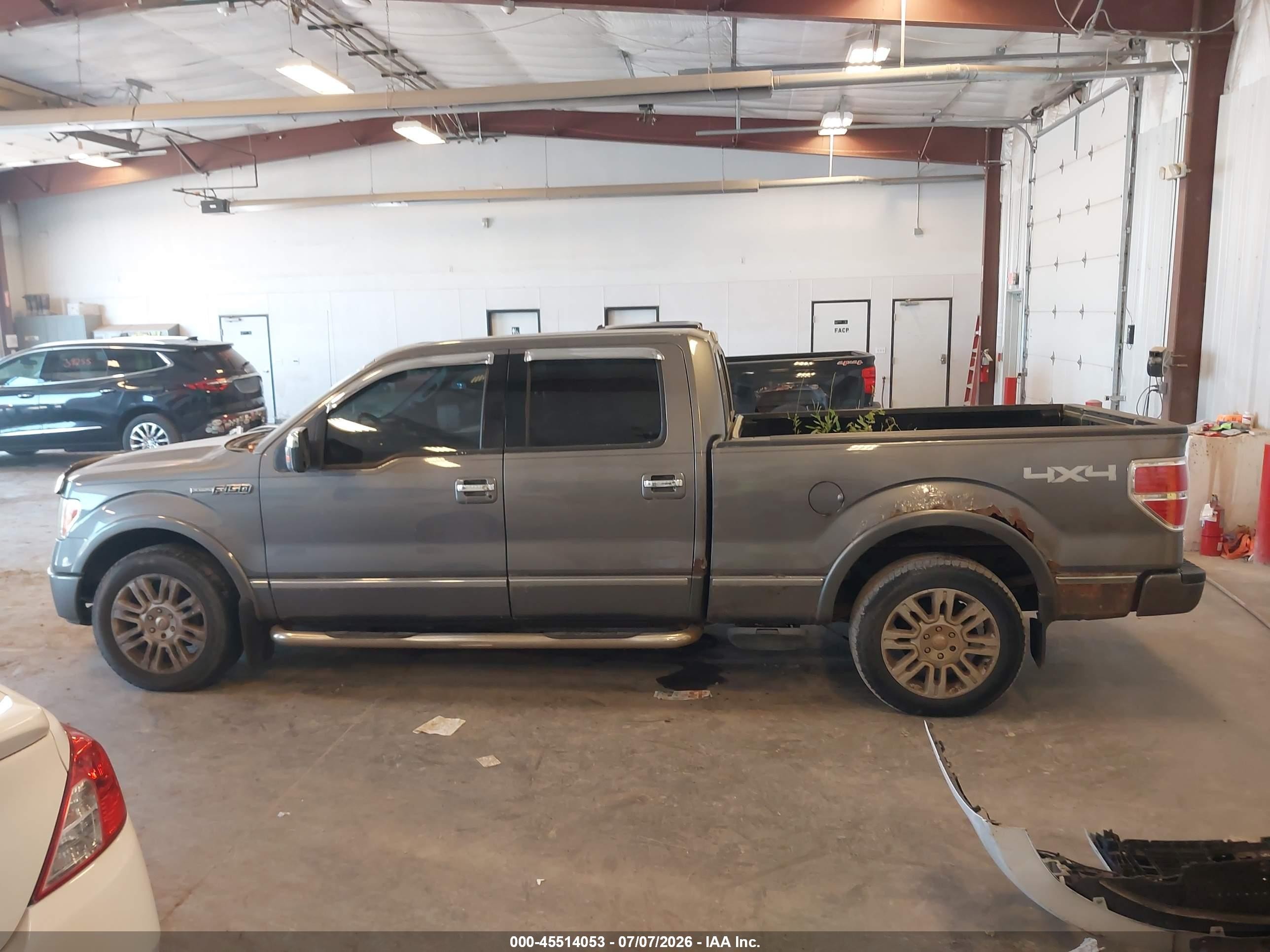 2009 Ford F-150 Platinum Gray vin: 1FTPW14V89FA04462