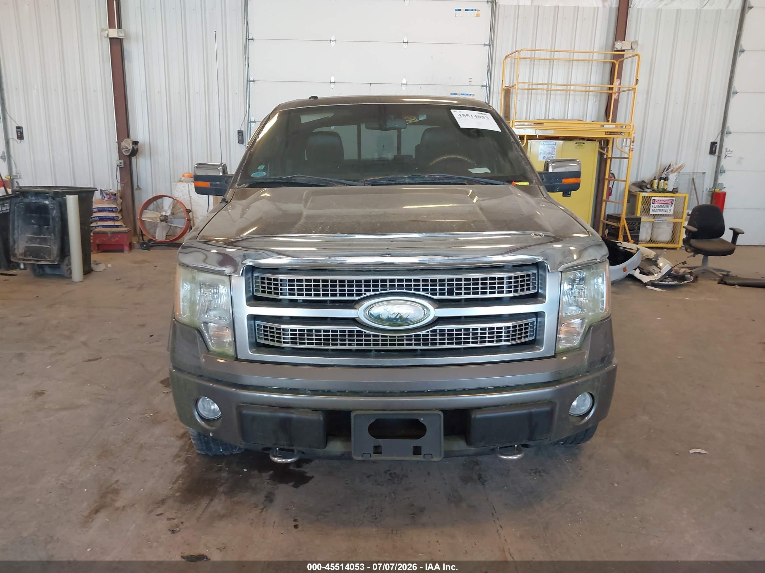 2009 Ford F-150 Platinum Gray vin: 1FTPW14V89FA04462