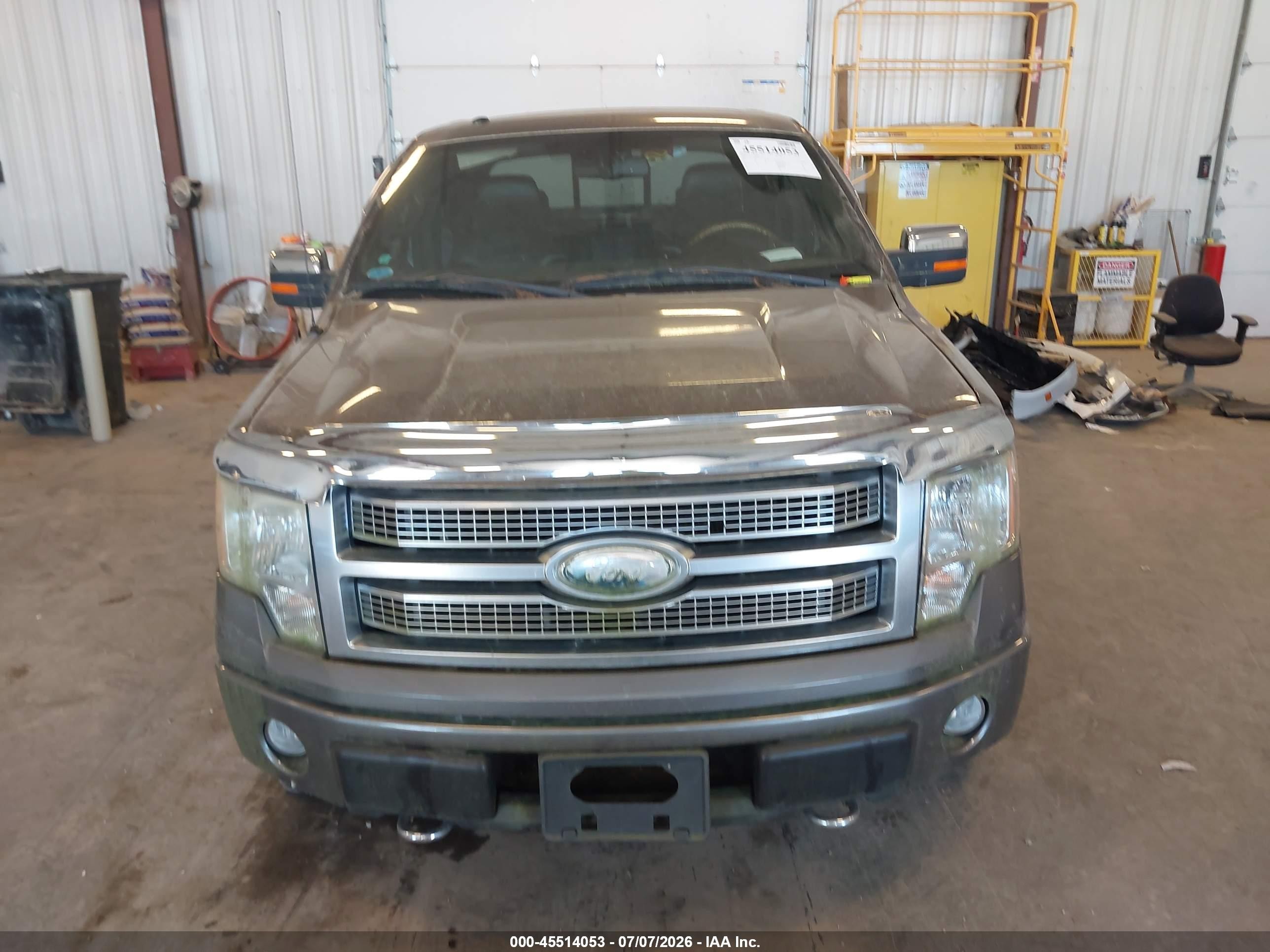 2009 Ford F-150 Platinum Gray vin: 1FTPW14V89FA04462