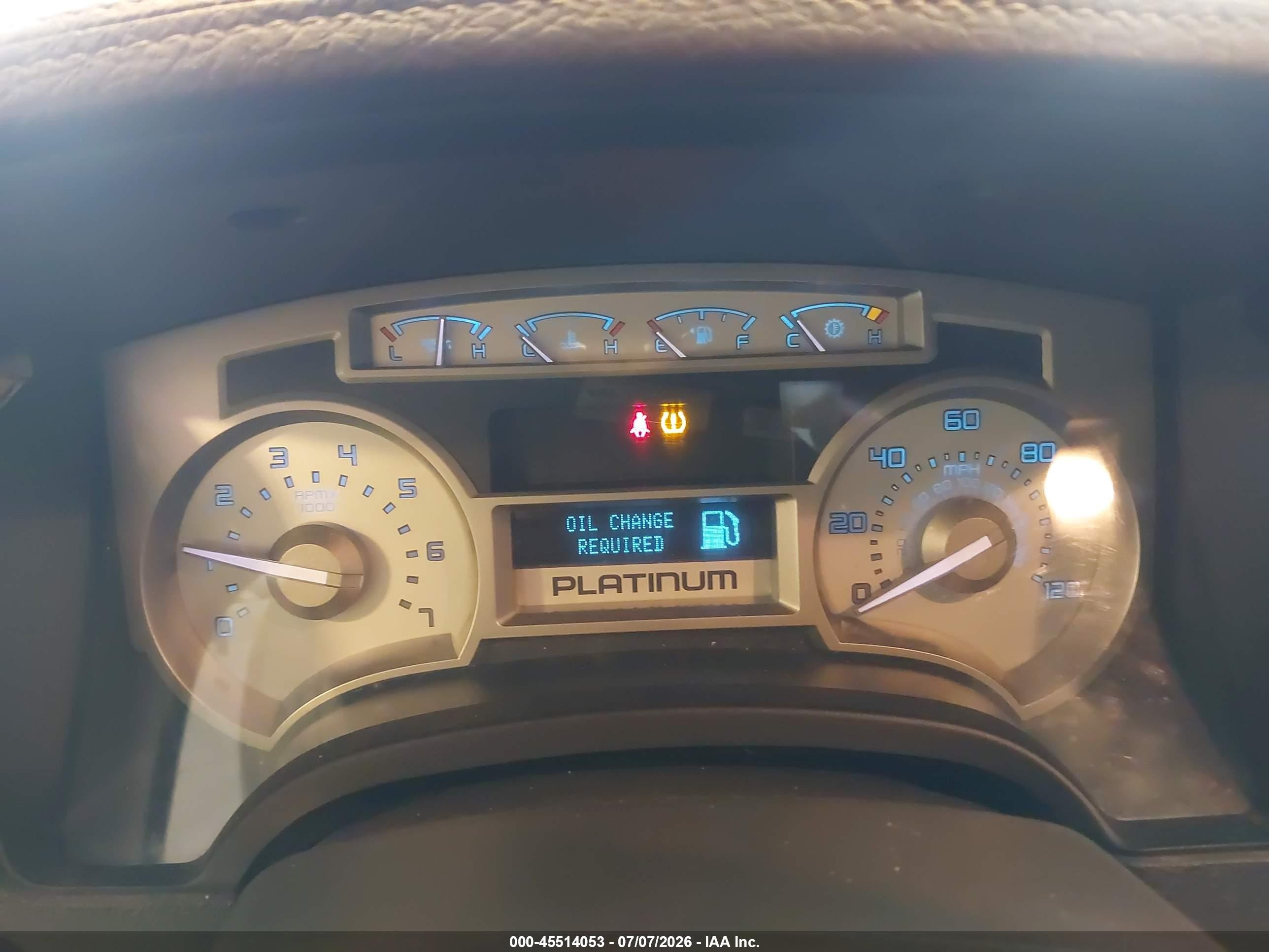 2009 Ford F-150 Platinum Gray vin: 1FTPW14V89FA04462