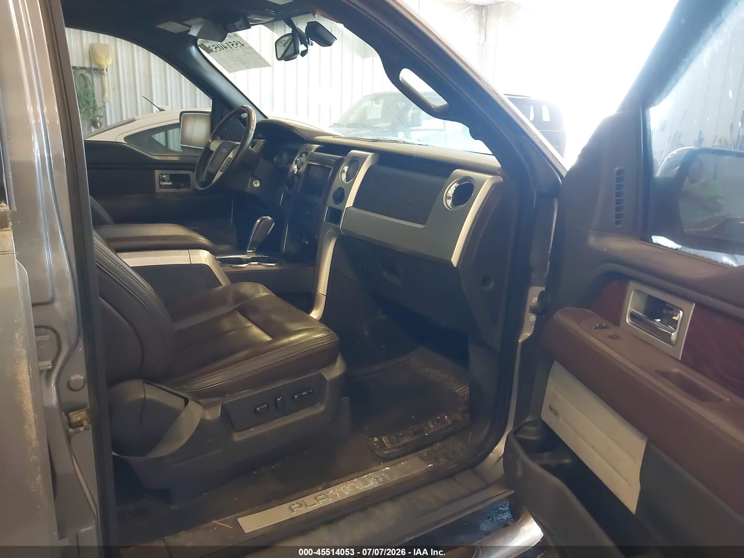 2009 Ford F-150 Platinum Gray vin: 1FTPW14V89FA04462