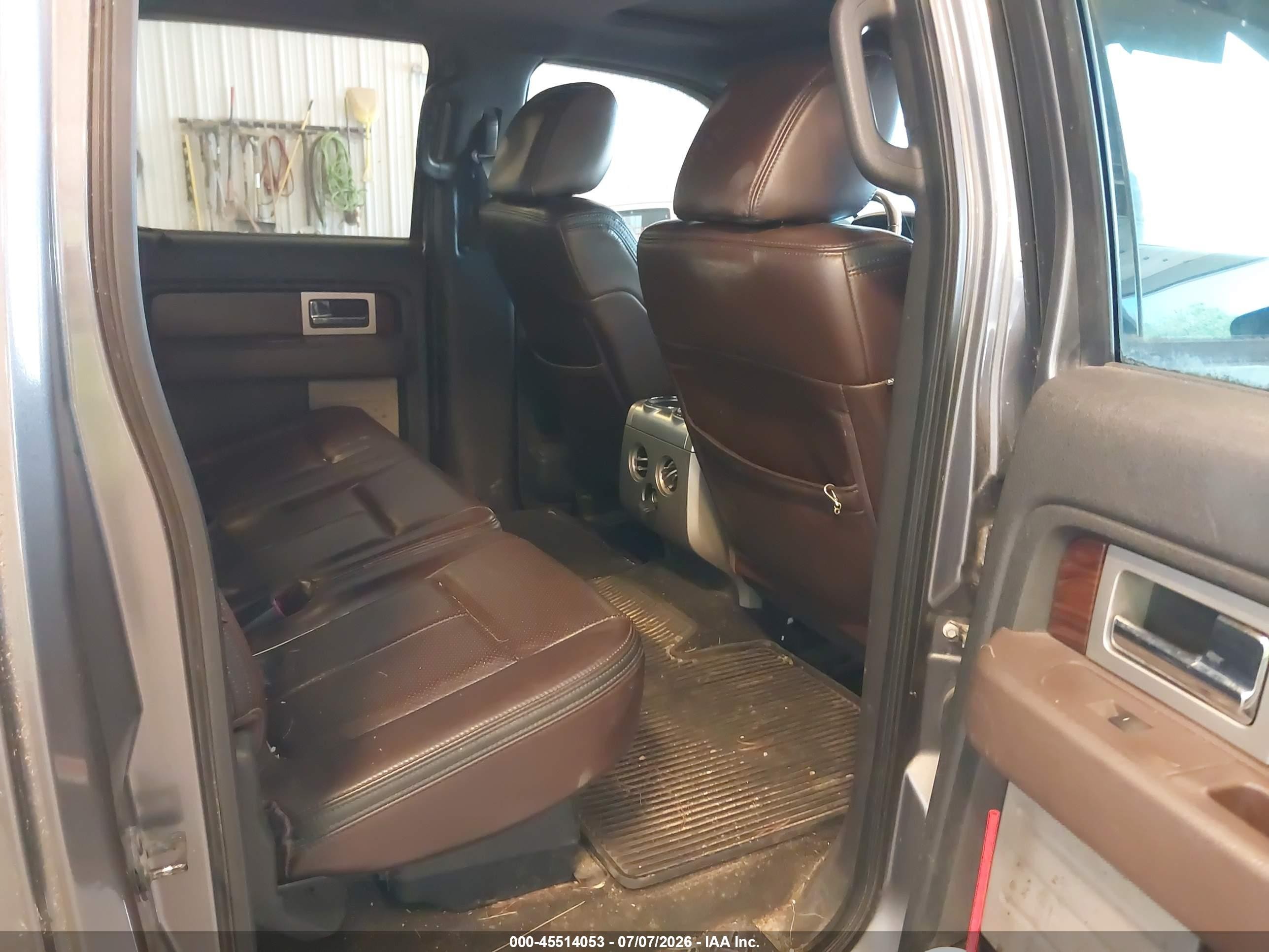 2009 Ford F-150 Platinum Gray vin: 1FTPW14V89FA04462