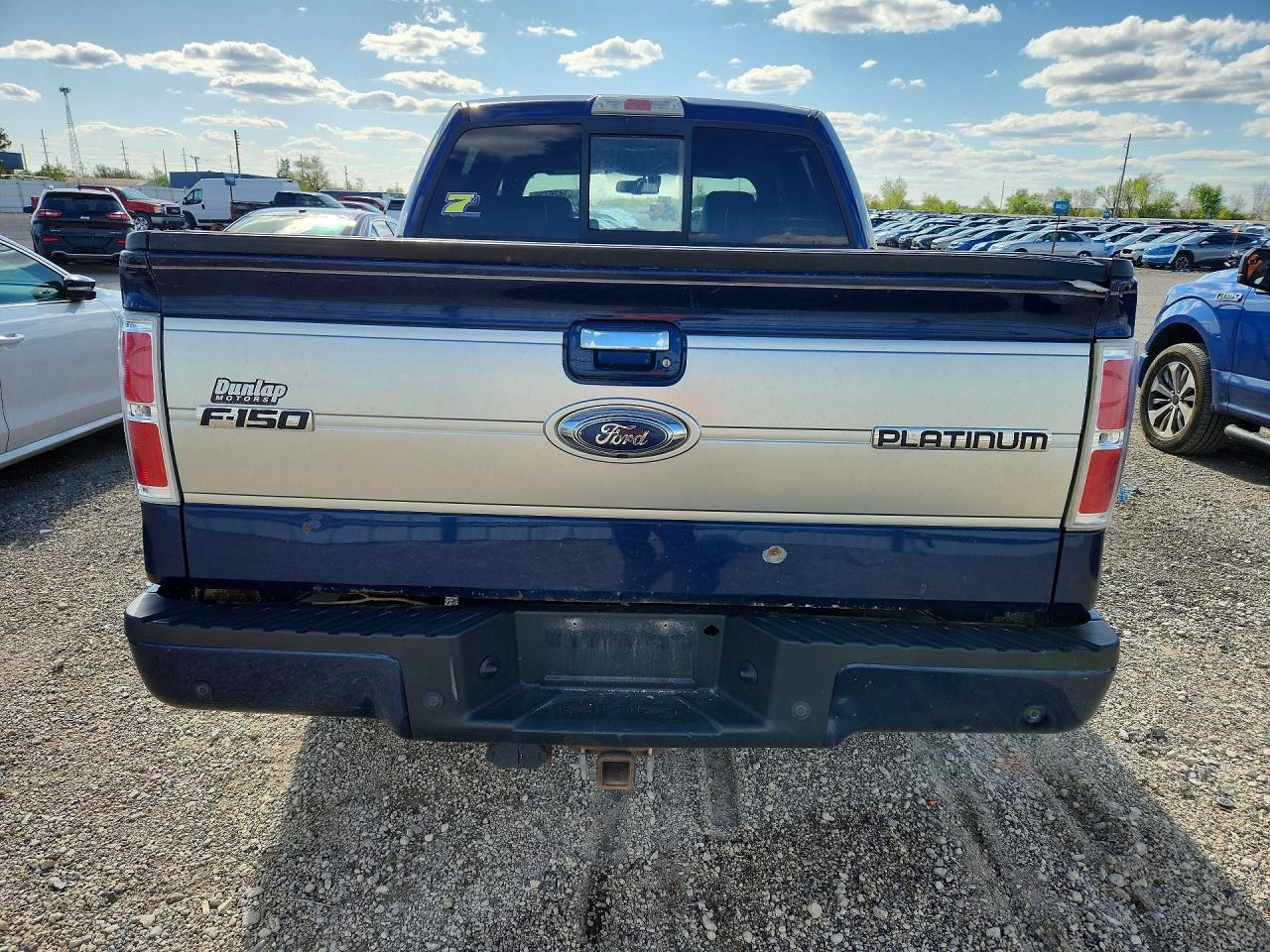 2009 Ford F150 Supercrew Синий vin: 1FTPW14V89FA88900