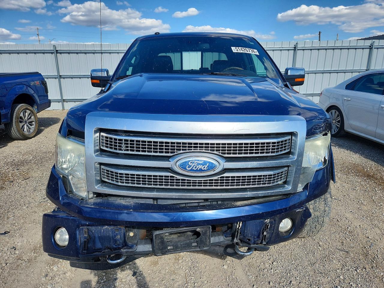 2009 Ford F150 Supercrew Синий vin: 1FTPW14V89FA88900