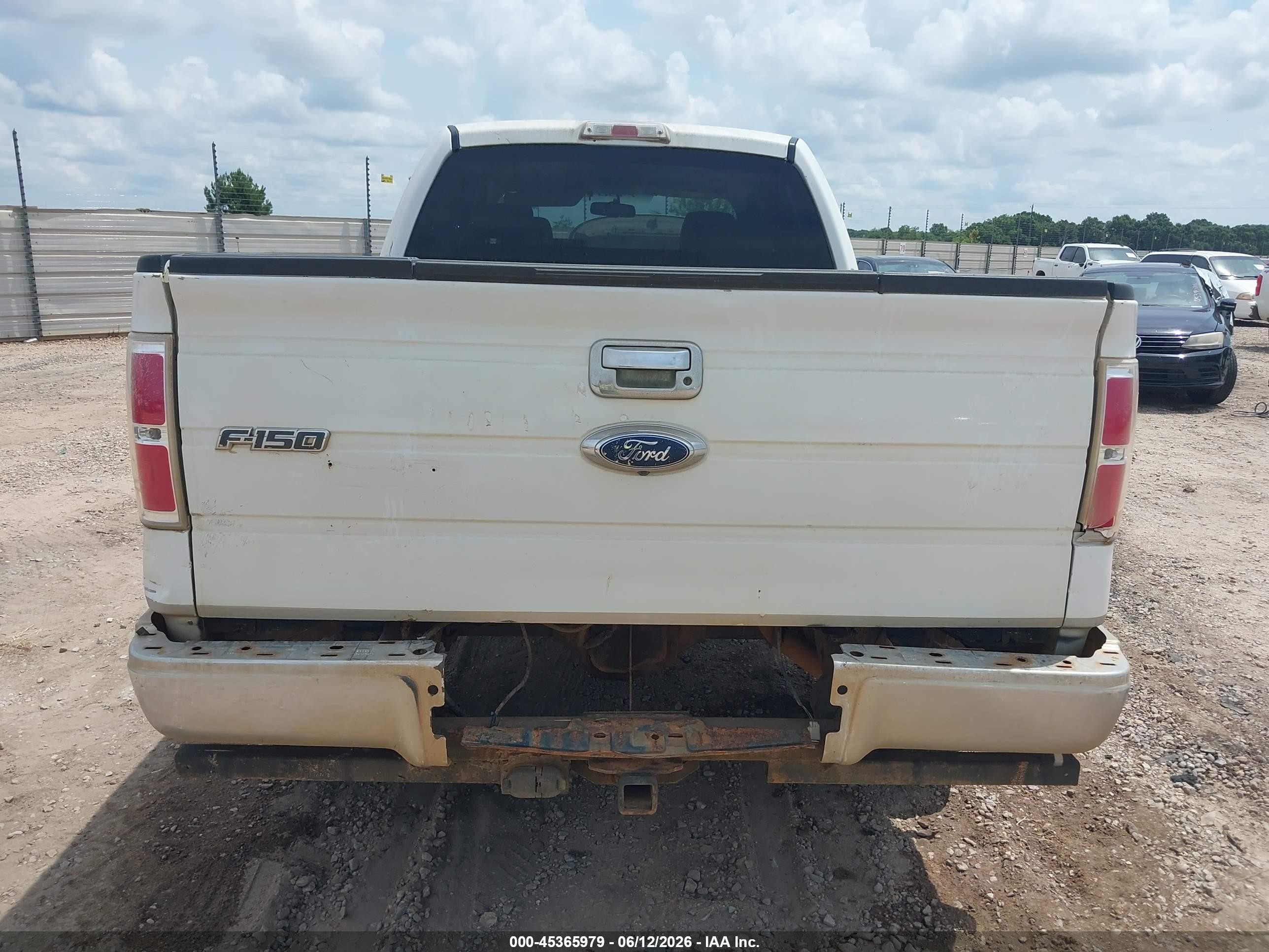 2009 Ford F-150 Fx4/king Ranch/lariat/platinum/xl/xlt White vin: 1FTPW14V89FB04187