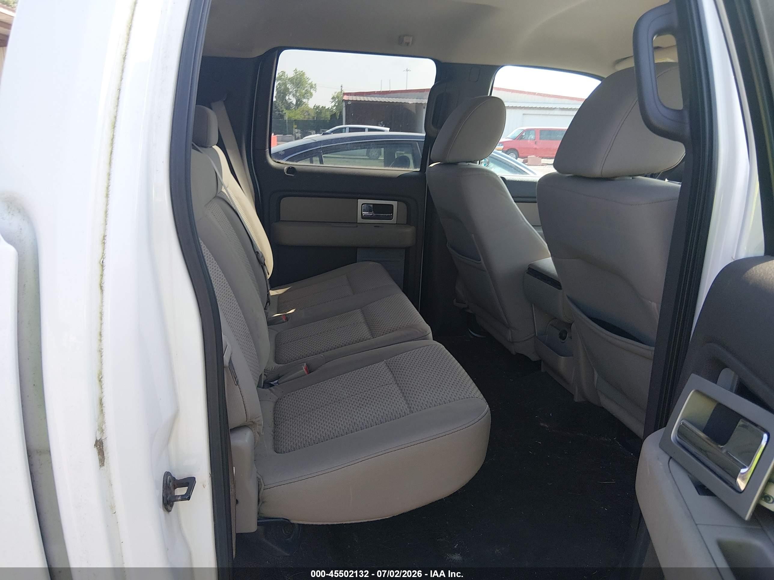 2009 Ford F-150 Fx4/king Ranch/lariat/platinum/xl/xlt White vin: 1FTPW14V89FB07154