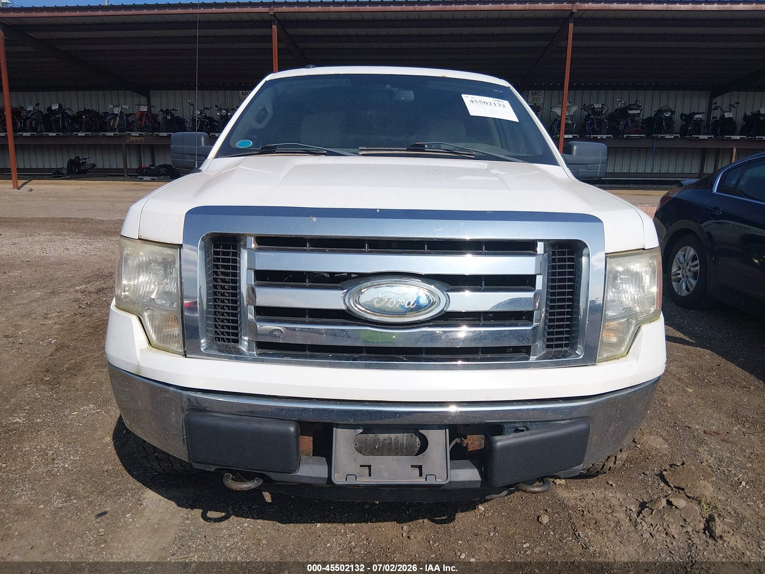 2009 Ford F-150 Fx4/king Ranch/lariat/platinum/xl/xlt White vin: 1FTPW14V89FB07154