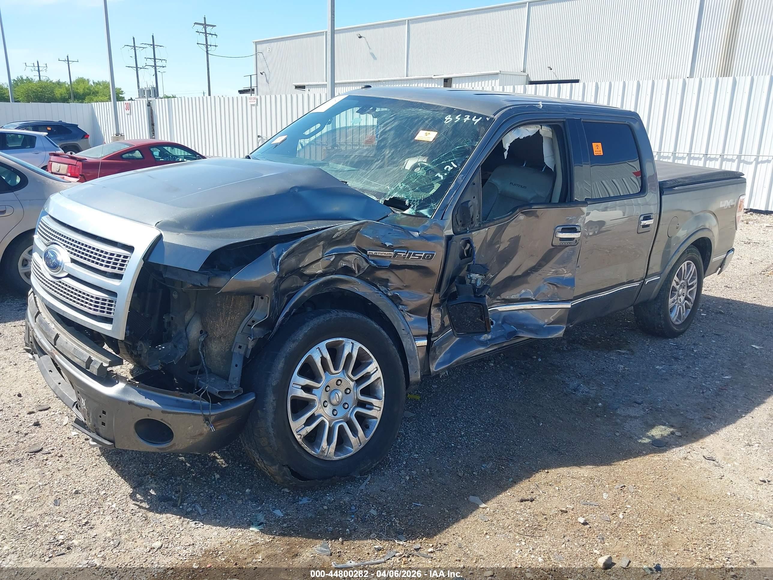 2009 Ford F-150 Fx4/king Ranch/lariat/platinum/xl/xlt Серый vin: 1FTPW14V89FB18574