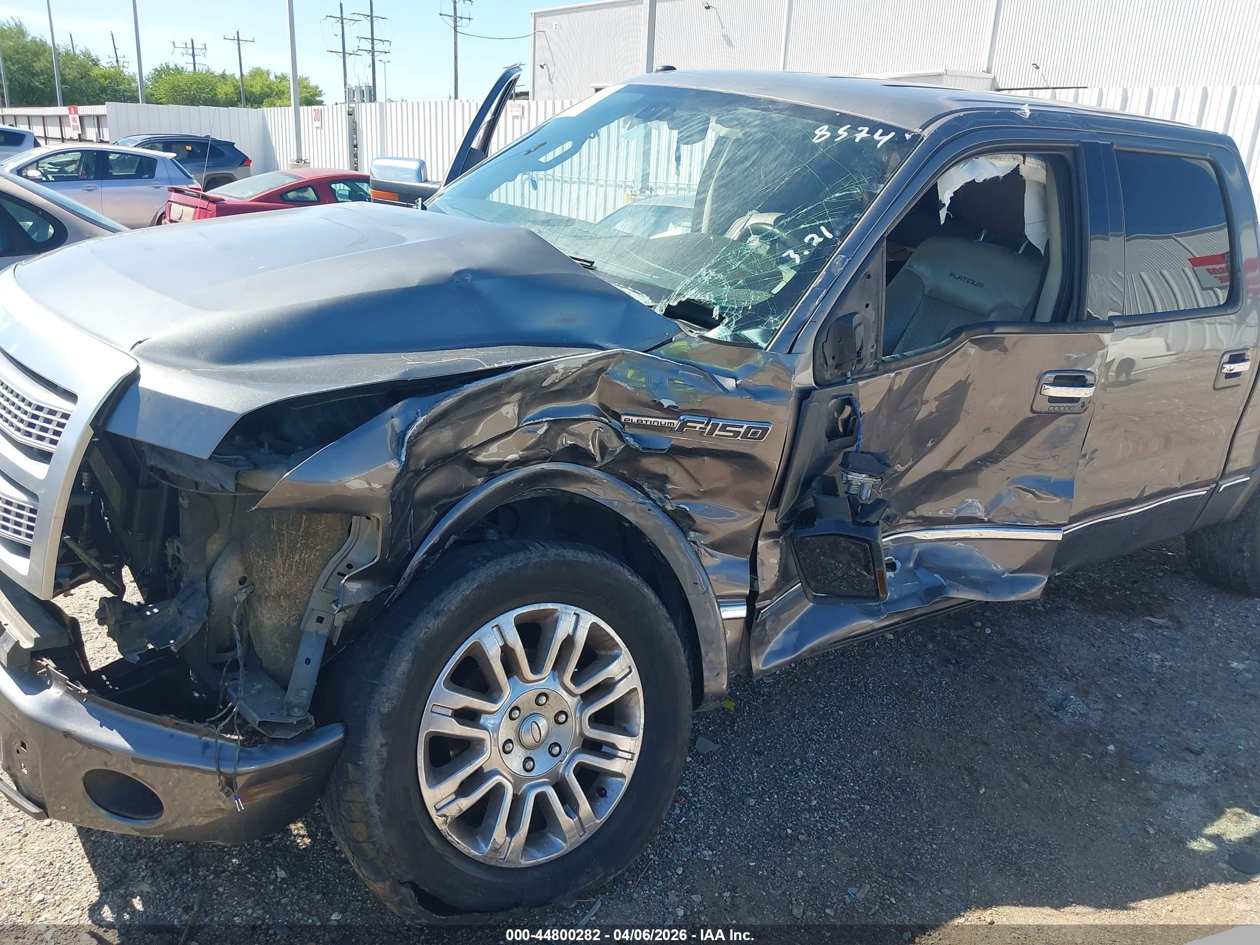 2009 Ford F-150 Fx4/king Ranch/lariat/platinum/xl/xlt Серый vin: 1FTPW14V89FB18574