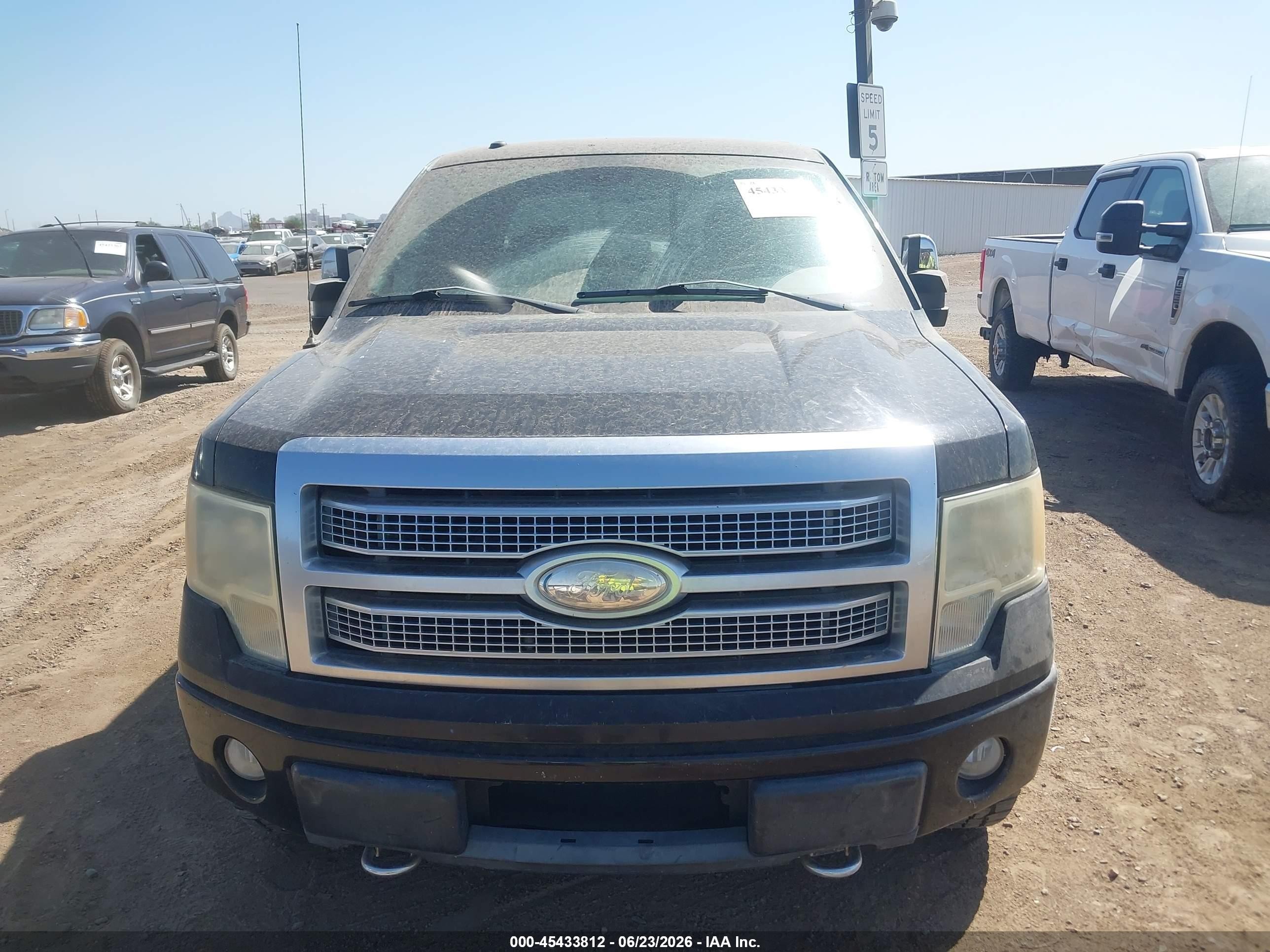 2009 Ford F-150 Fx4/king Ranch/lariat/platinum/xl/xlt Black vin: 1FTPW14V89FB24911