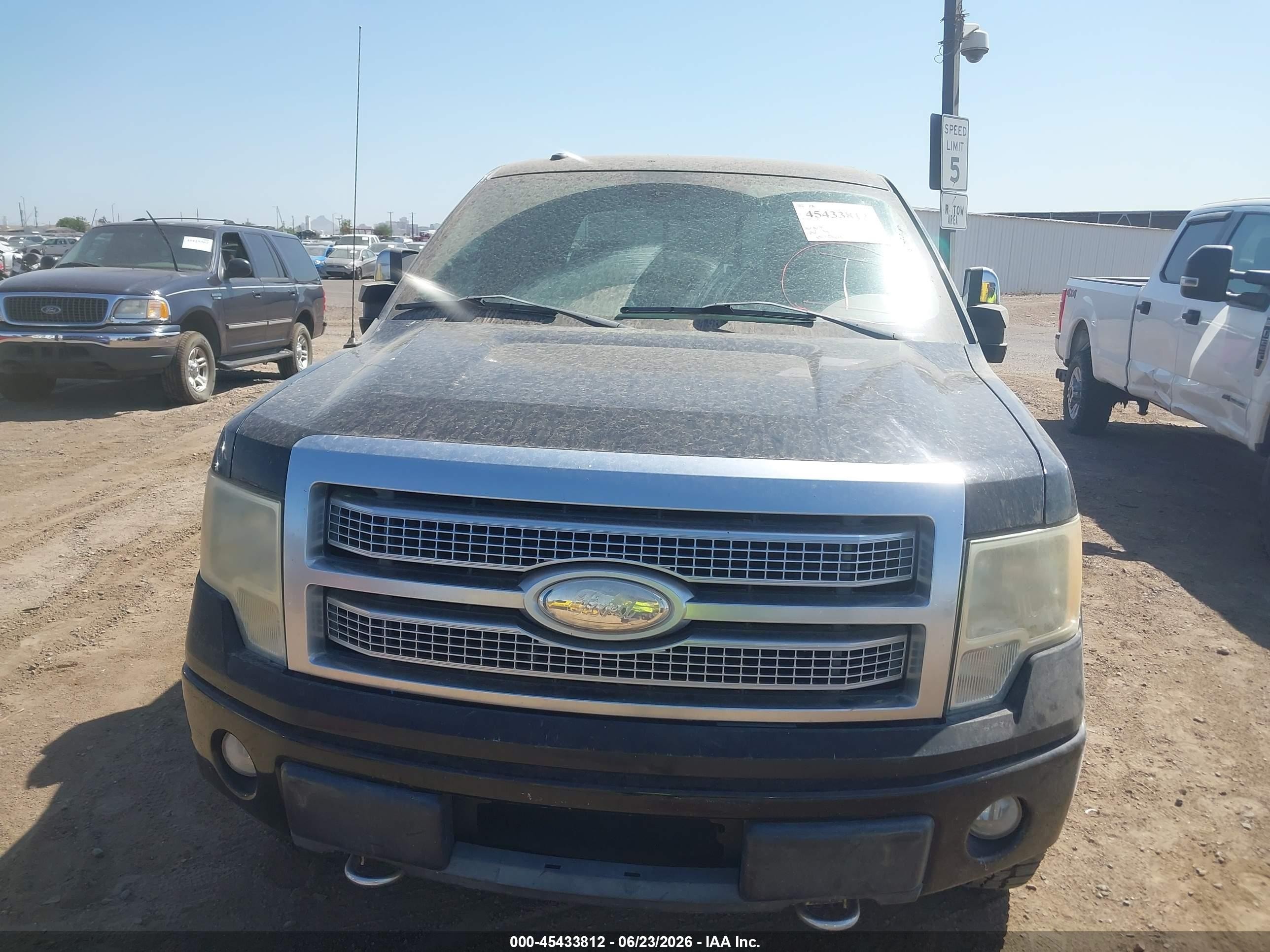2009 Ford F-150 Fx4/king Ranch/lariat/platinum/xl/xlt Black vin: 1FTPW14V89FB24911
