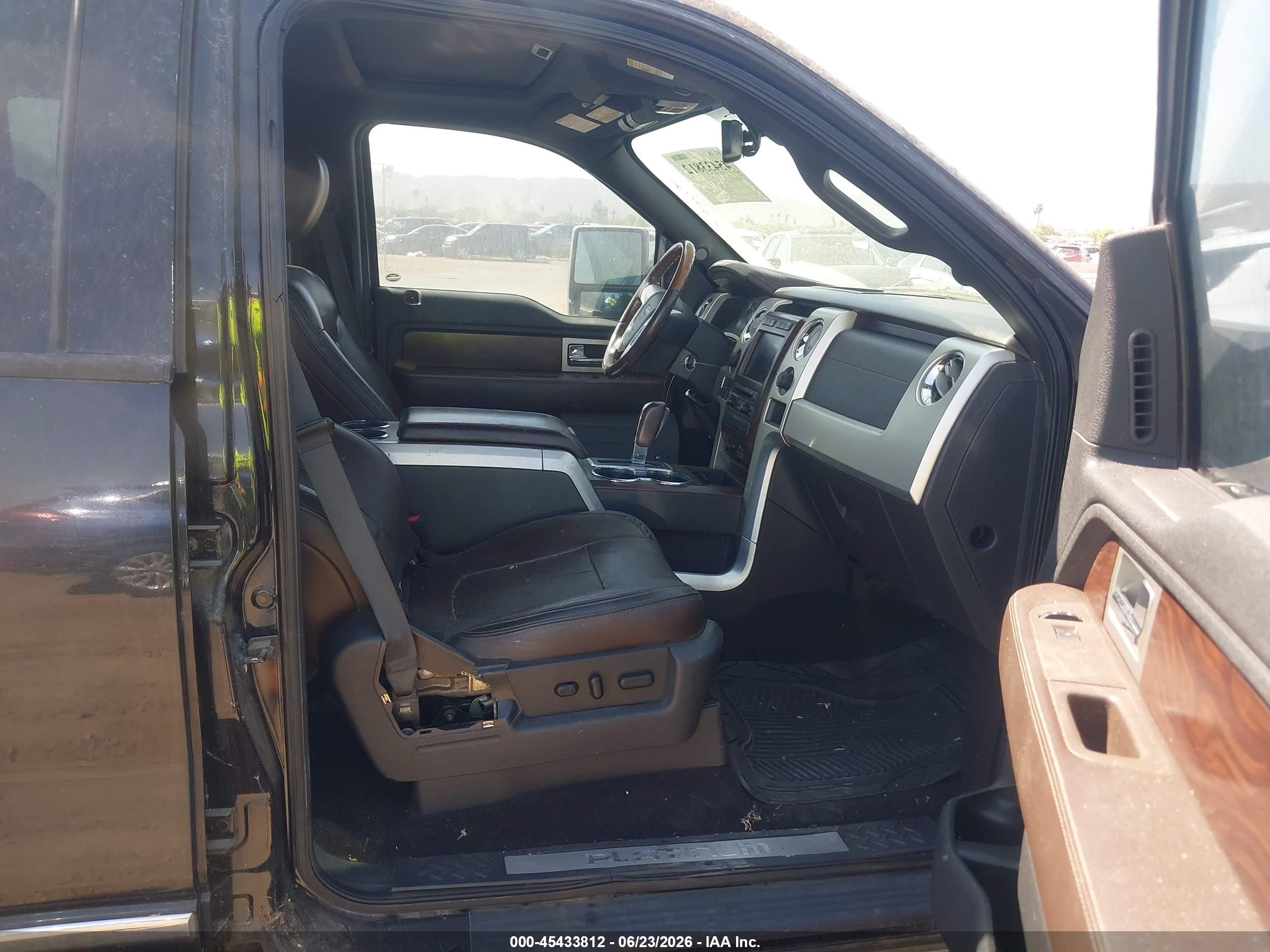 2009 Ford F-150 Fx4/king Ranch/lariat/platinum/xl/xlt Black vin: 1FTPW14V89FB24911
