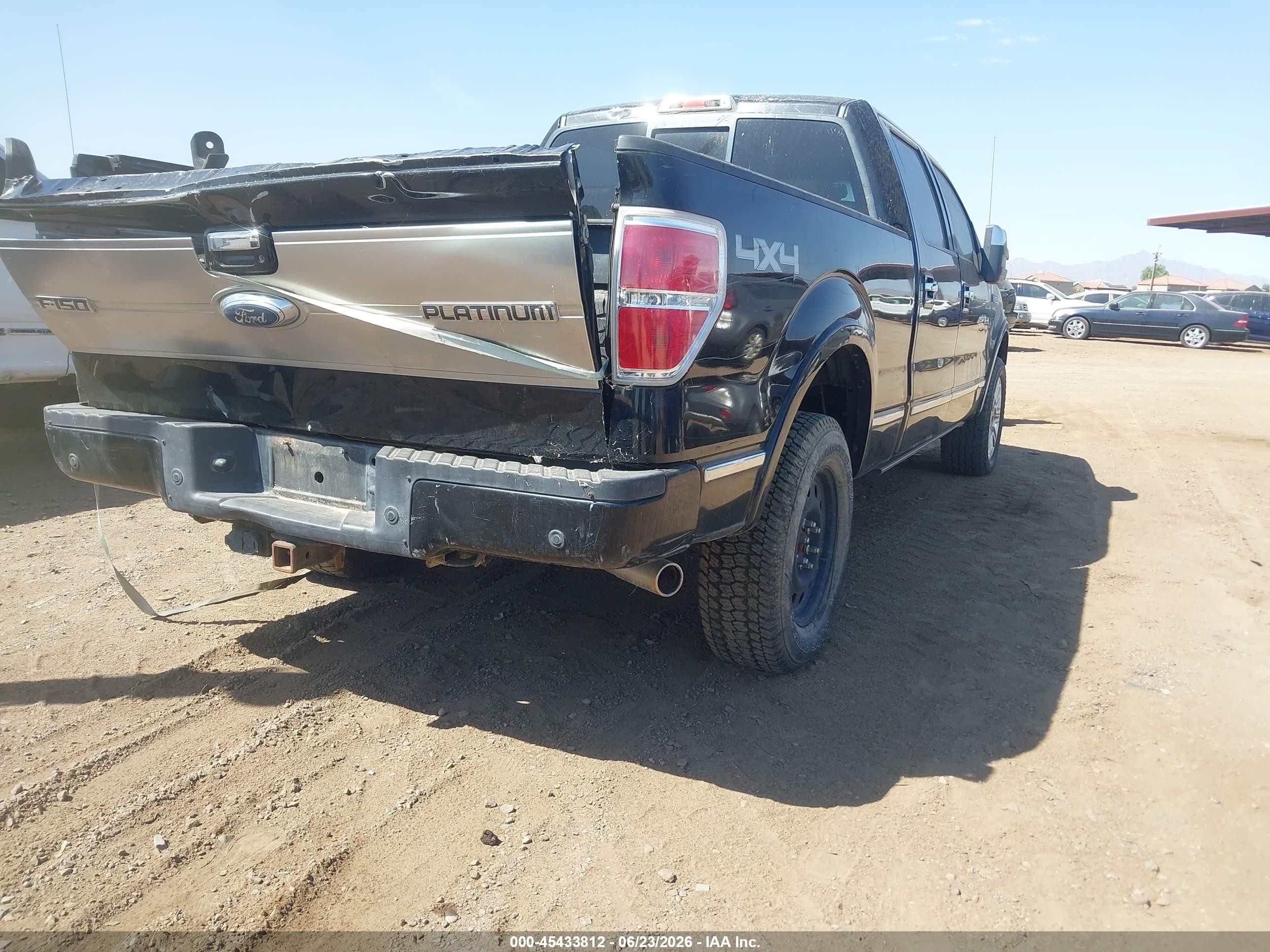 2009 Ford F-150 Fx4/king Ranch/lariat/platinum/xl/xlt Black vin: 1FTPW14V89FB24911