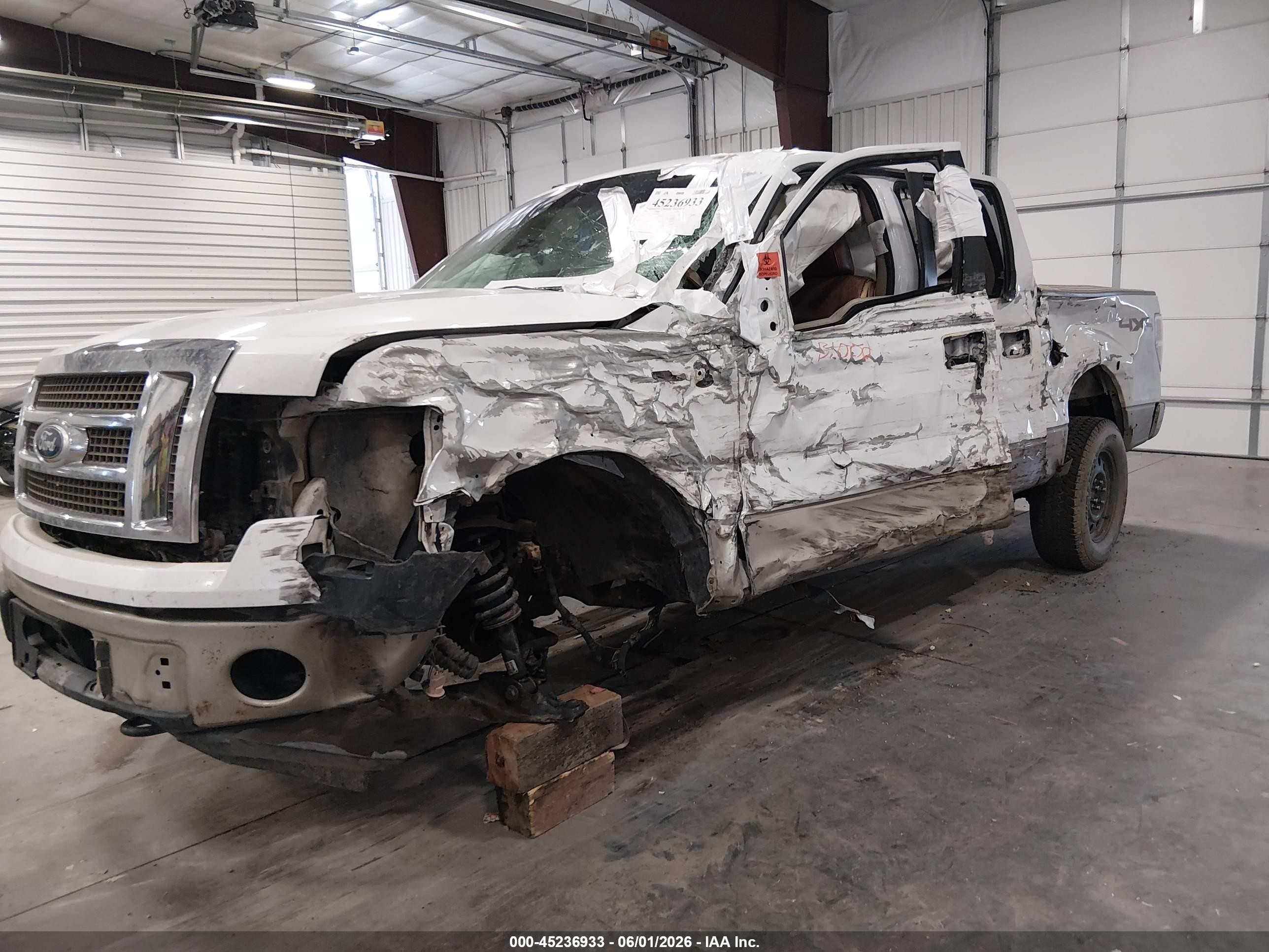 2009 Ford F-150 Fx4/king Ranch/lariat/platinum/xl/xlt White vin: 1FTPW14V89KA83350