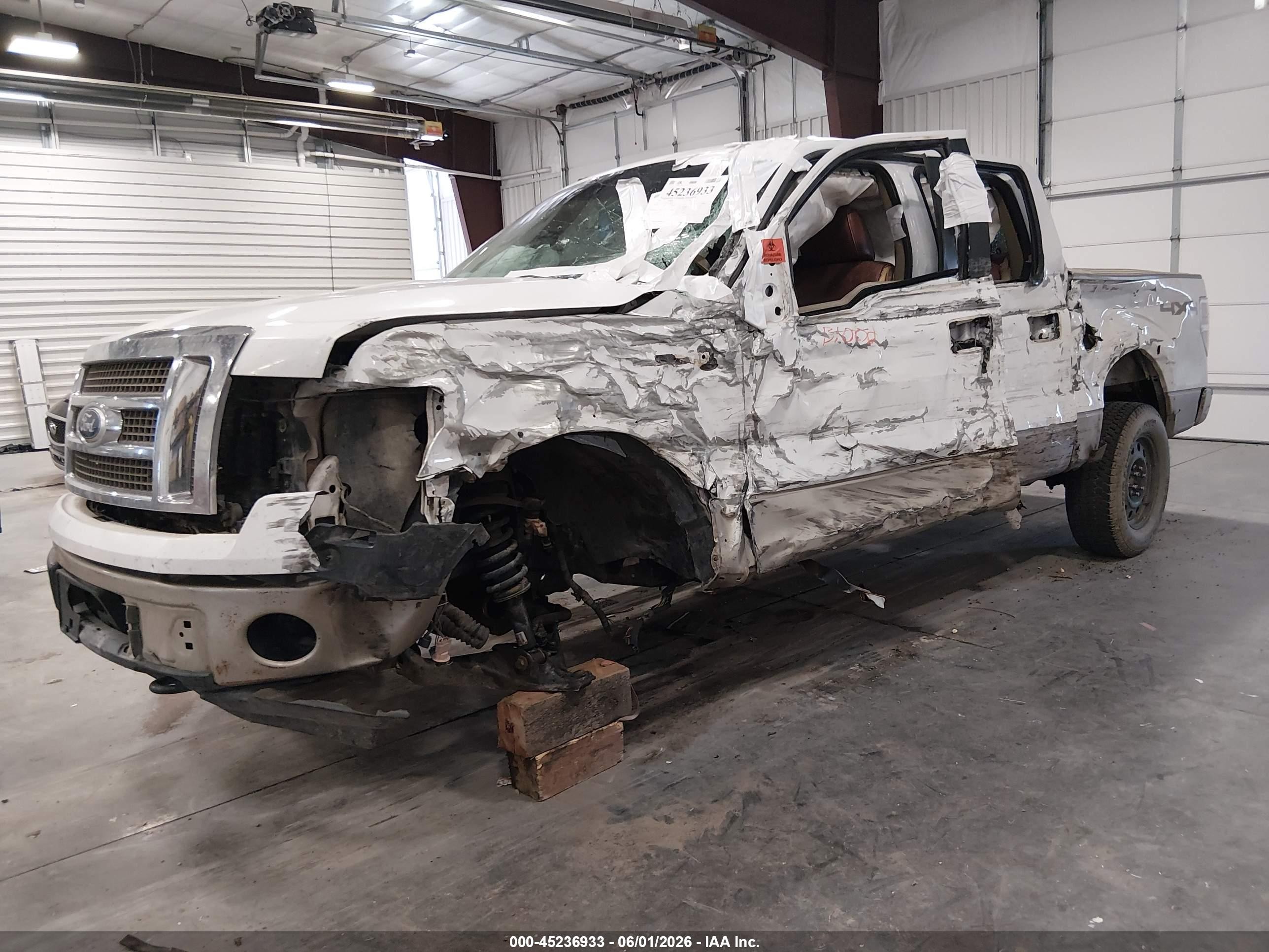 2009 Ford F-150 Fx4/king Ranch/lariat/platinum/xl/xlt White vin: 1FTPW14V89KA83350
