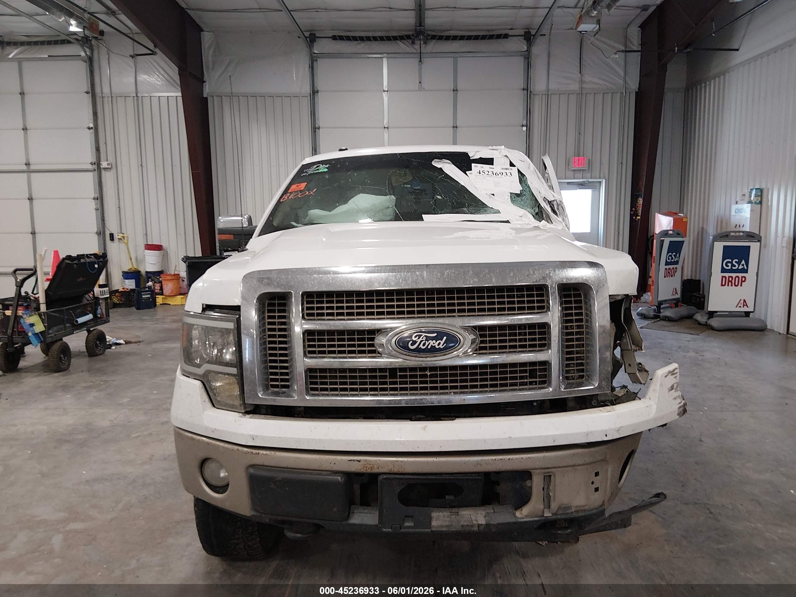2009 Ford F-150 Fx4/king Ranch/lariat/platinum/xl/xlt White vin: 1FTPW14V89KA83350