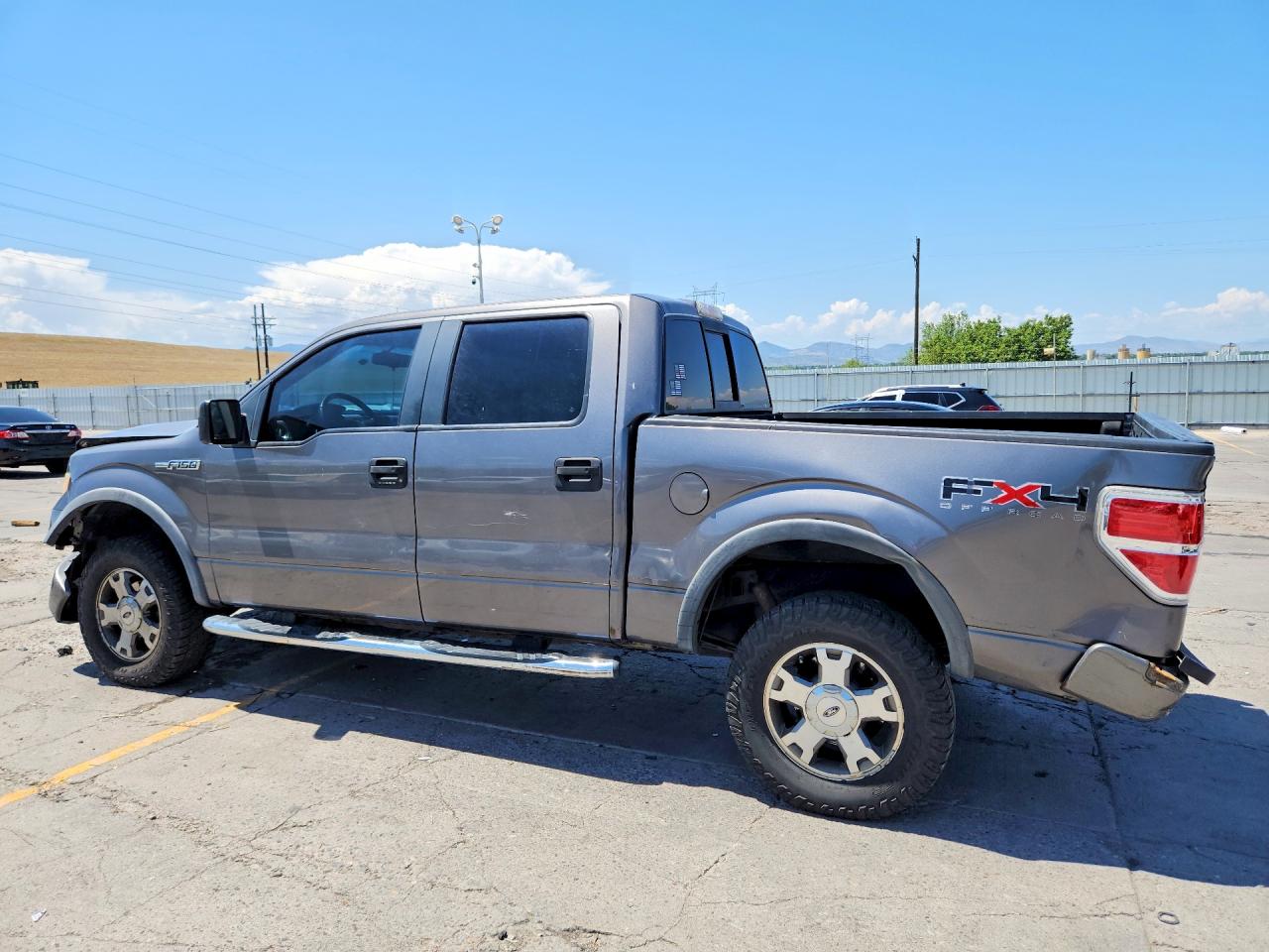 2009 Ford F150 Supercrew Gray vin: 1FTPW14V89KB82735
