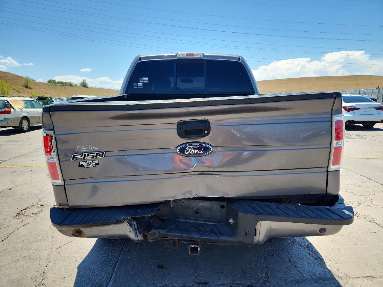 2009 Ford F150 Supercrew Gray vin: 1FTPW14V89KB82735