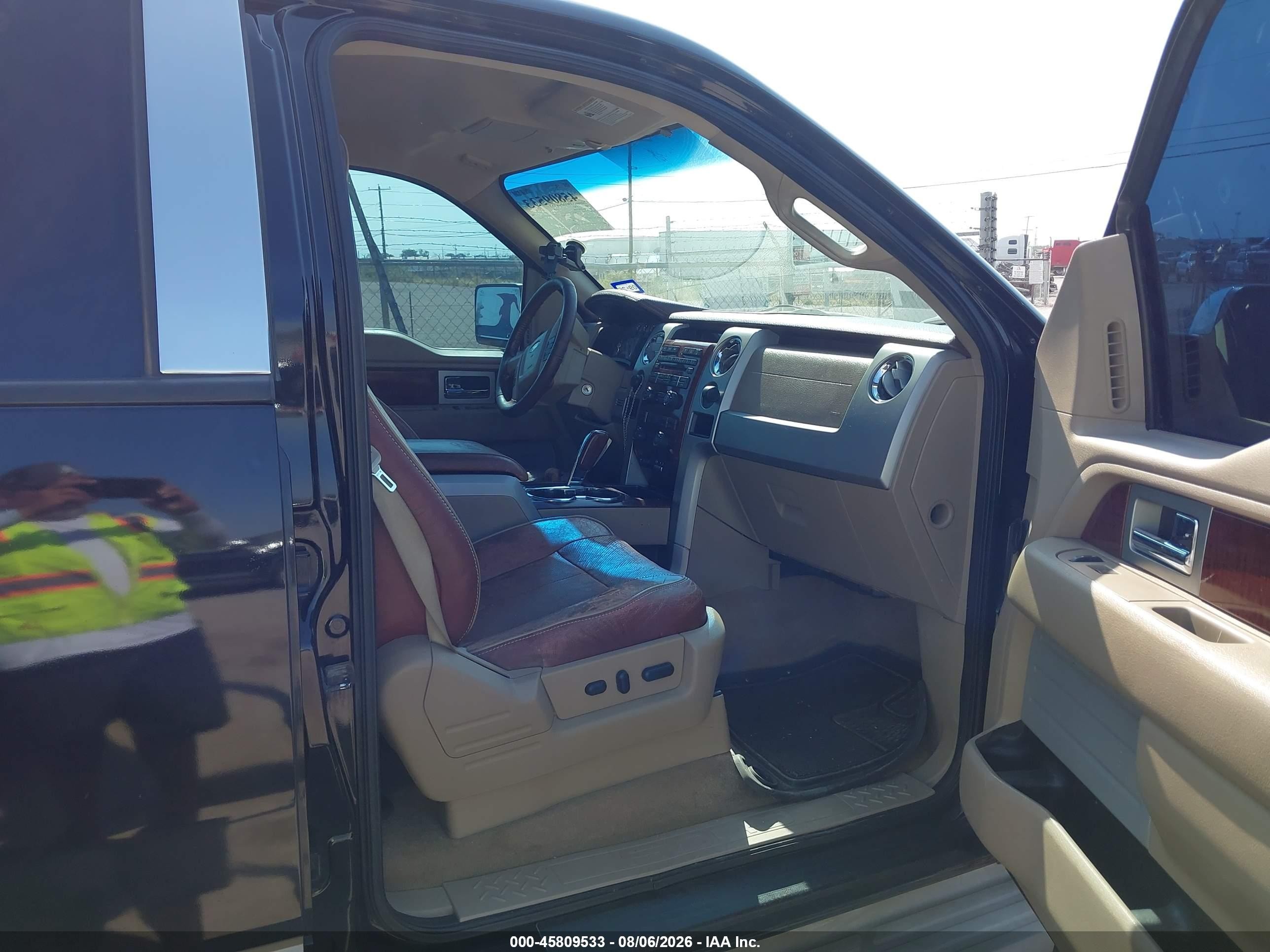 2009 Ford F-150 Fx4/king Ranch/lariat/platinum/xl/xlt Black vin: 1FTPW14V89KC54808