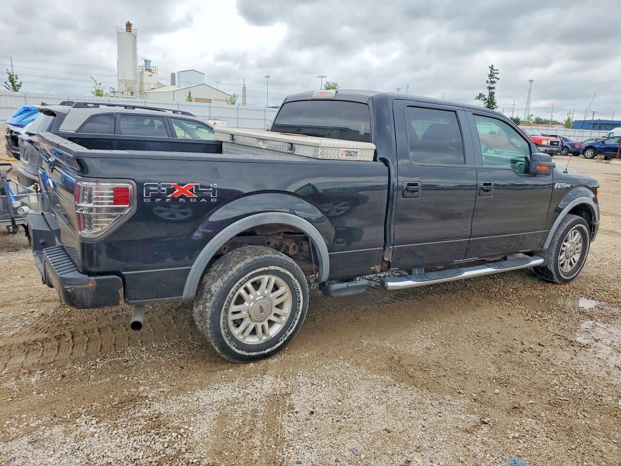 2009 Ford F150 Supercrew Black vin: 1FTPW14V89KC93303