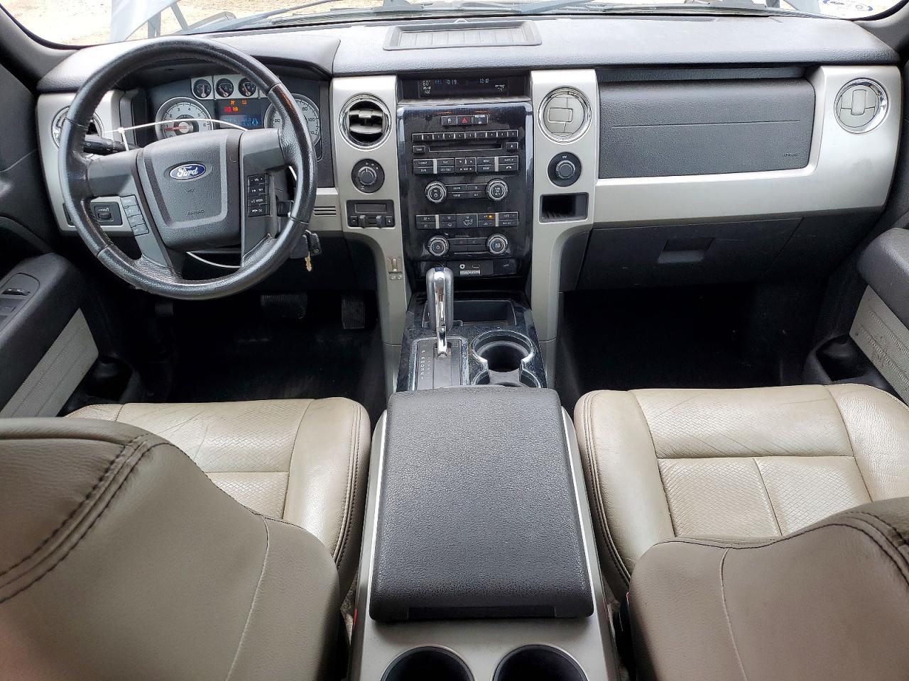 2009 Ford F150 Supercrew Black vin: 1FTPW14V89KC93303