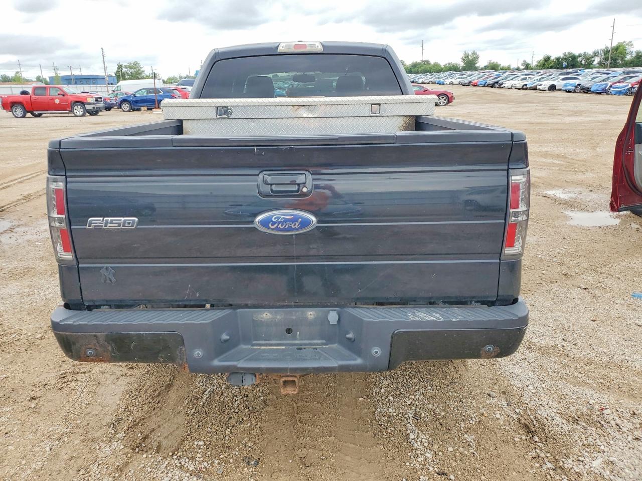 2009 Ford F150 Supercrew Black vin: 1FTPW14V89KC93303