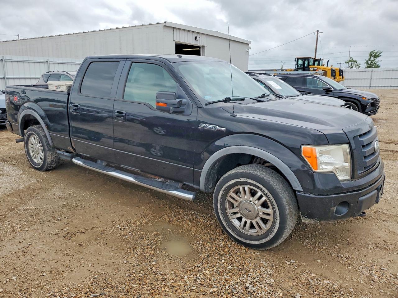 2009 Ford F150 Supercrew Black vin: 1FTPW14V89KC93303