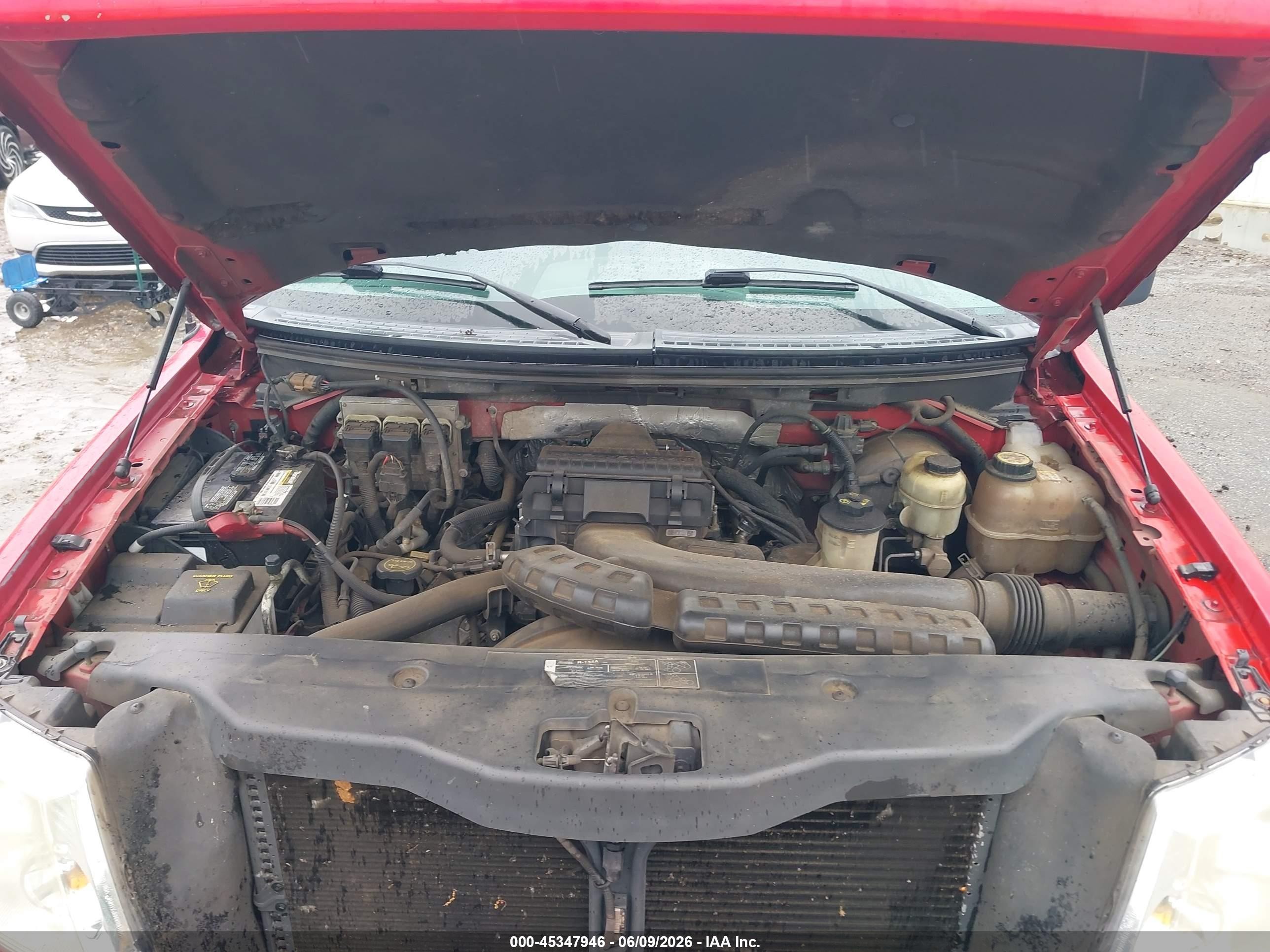2006 Ford F-150 Fx4/lariat/xlt Red vin: 1FTPW14V96FA65539