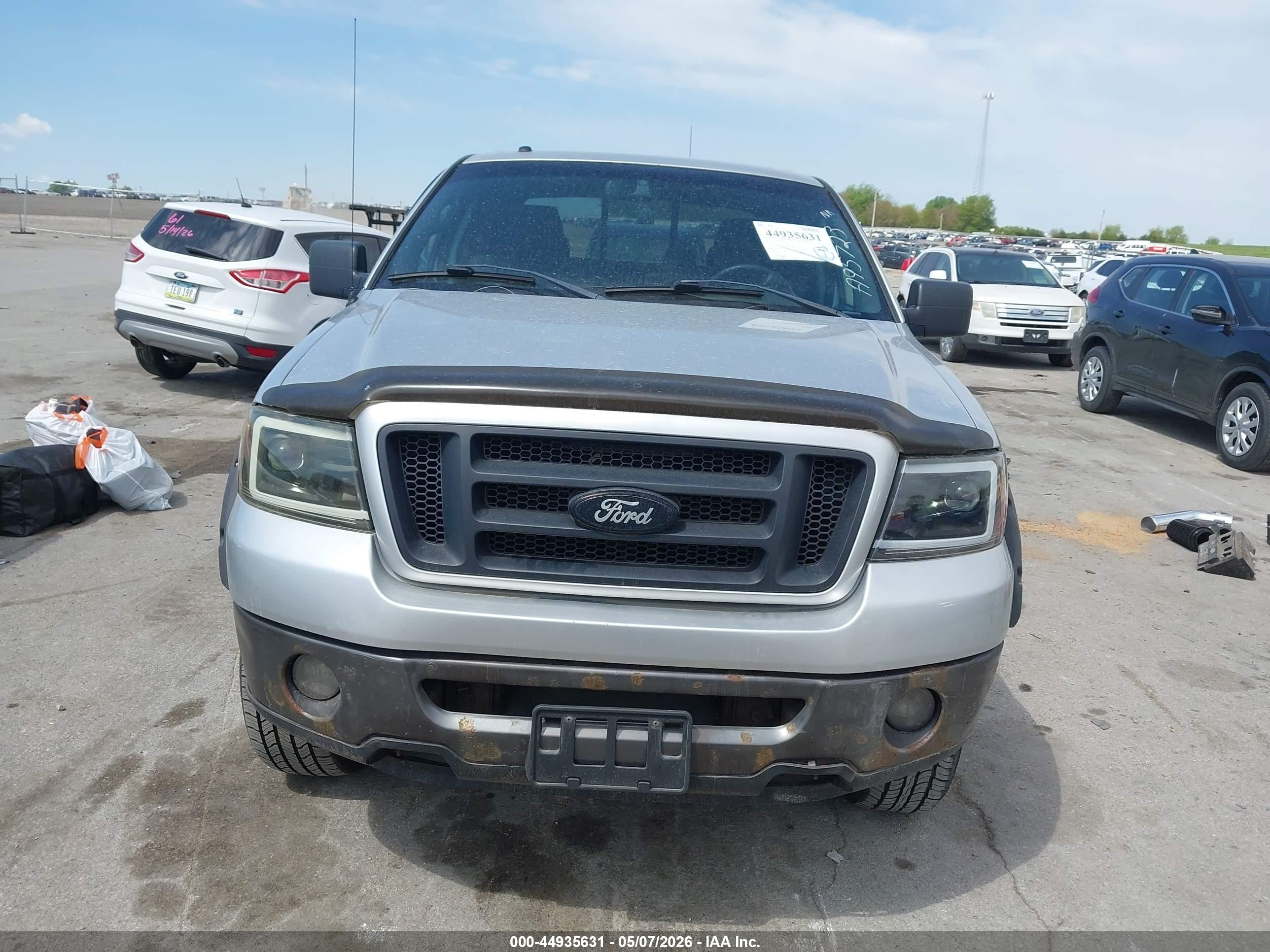 2006 Ford F-150   Серебряный vin: 1FTPW14V96FA95723