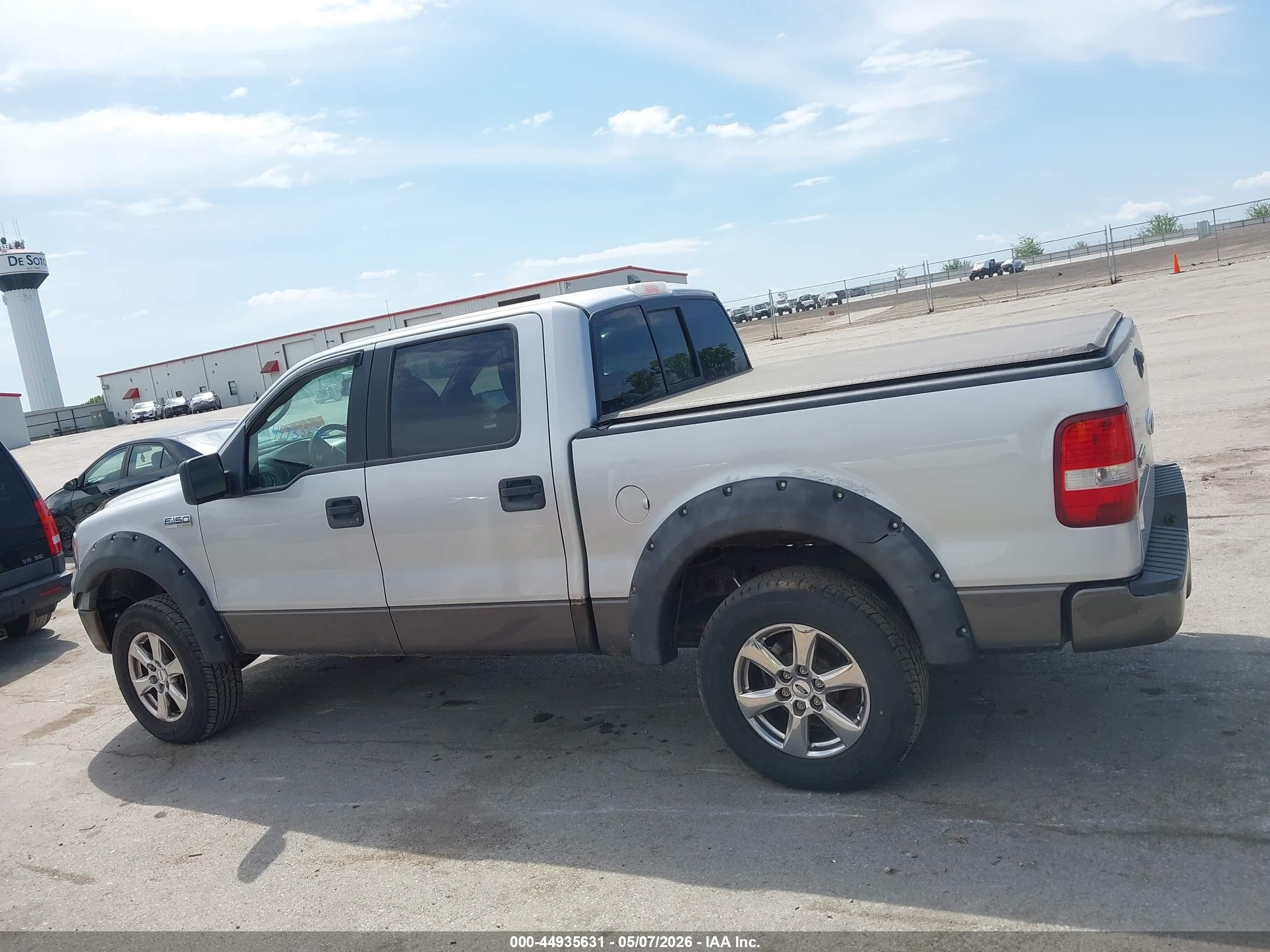 2006 Ford F-150   Серебряный vin: 1FTPW14V96FA95723