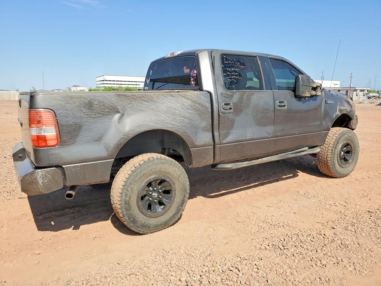 2006 Ford F150 Supercrew Gray vin: 1FTPW14V96FB04825