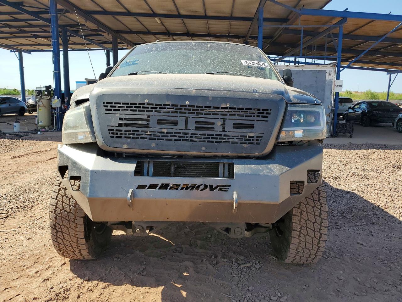 2006 Ford F150 Supercrew Gray vin: 1FTPW14V96FB04825