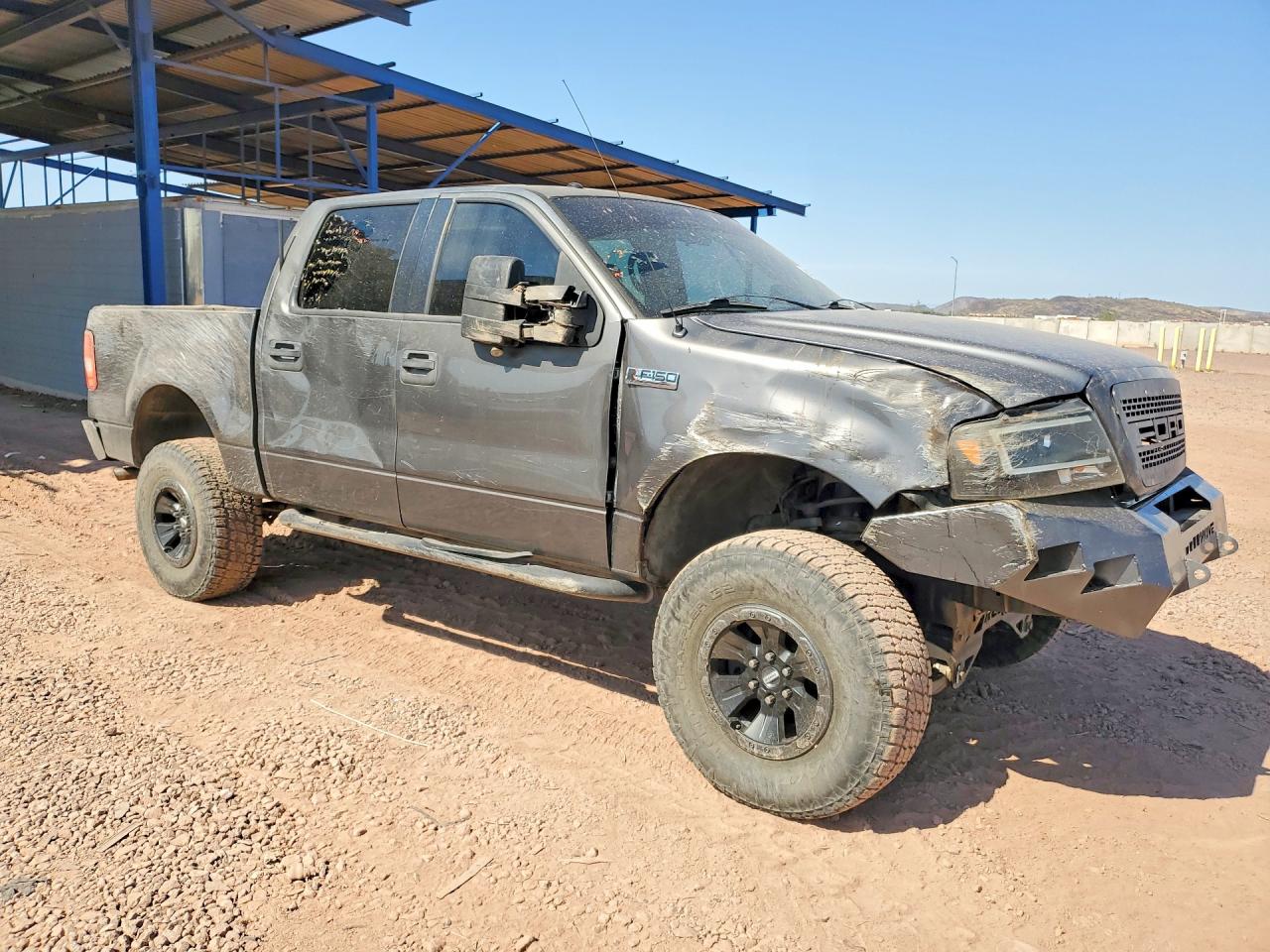 2006 Ford F150 Supercrew Gray vin: 1FTPW14V96FB04825